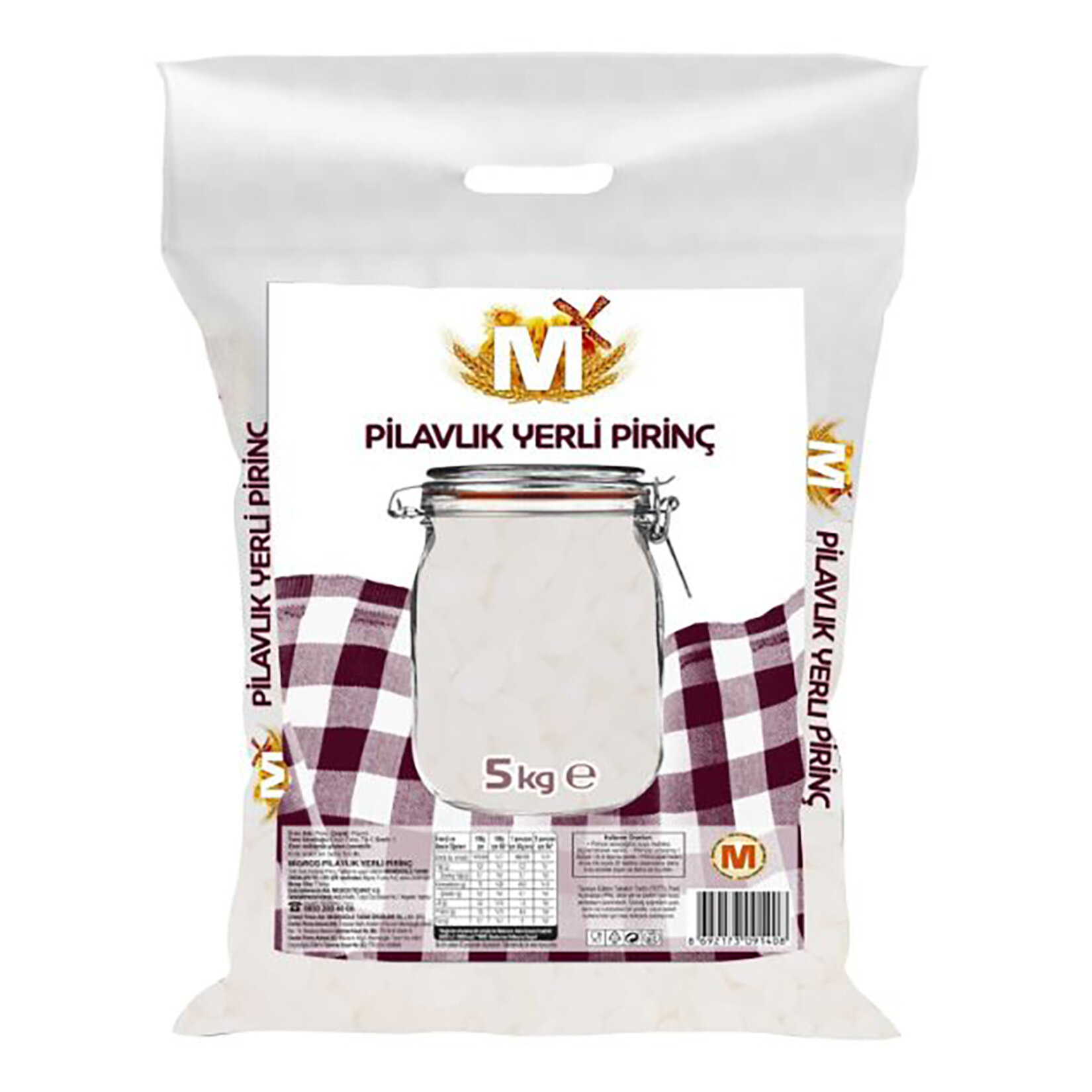 Migros Pilavlık Yerli Pirinç 5 Kg
