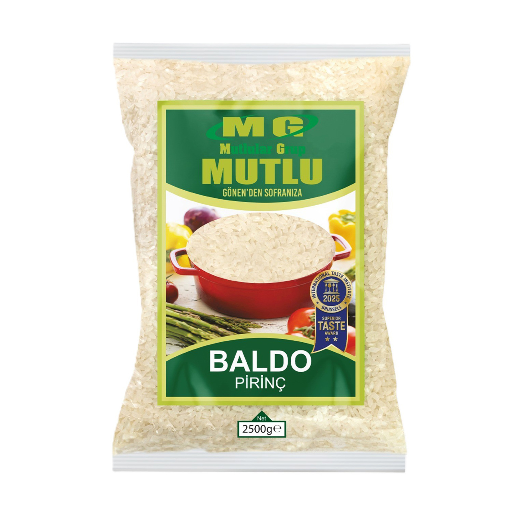 Mg Mutlu Baldo Pirinç 2,5 Kg