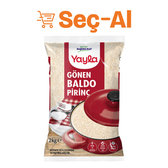 Yayla Baldo Pirinç Gönen Bölgesi Mahsulü 2 Kg