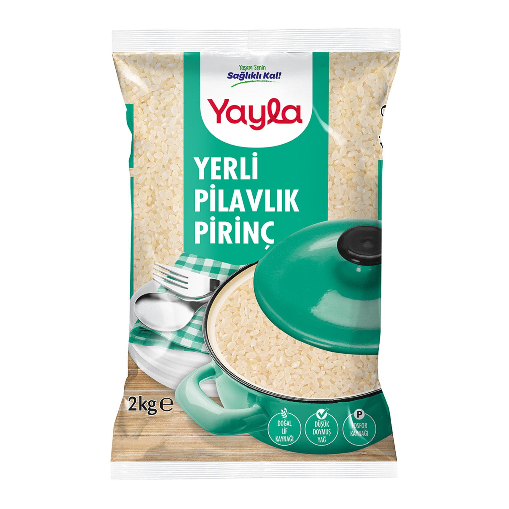 Yayla Yerli Pilavlık Pirinç 2 Kg