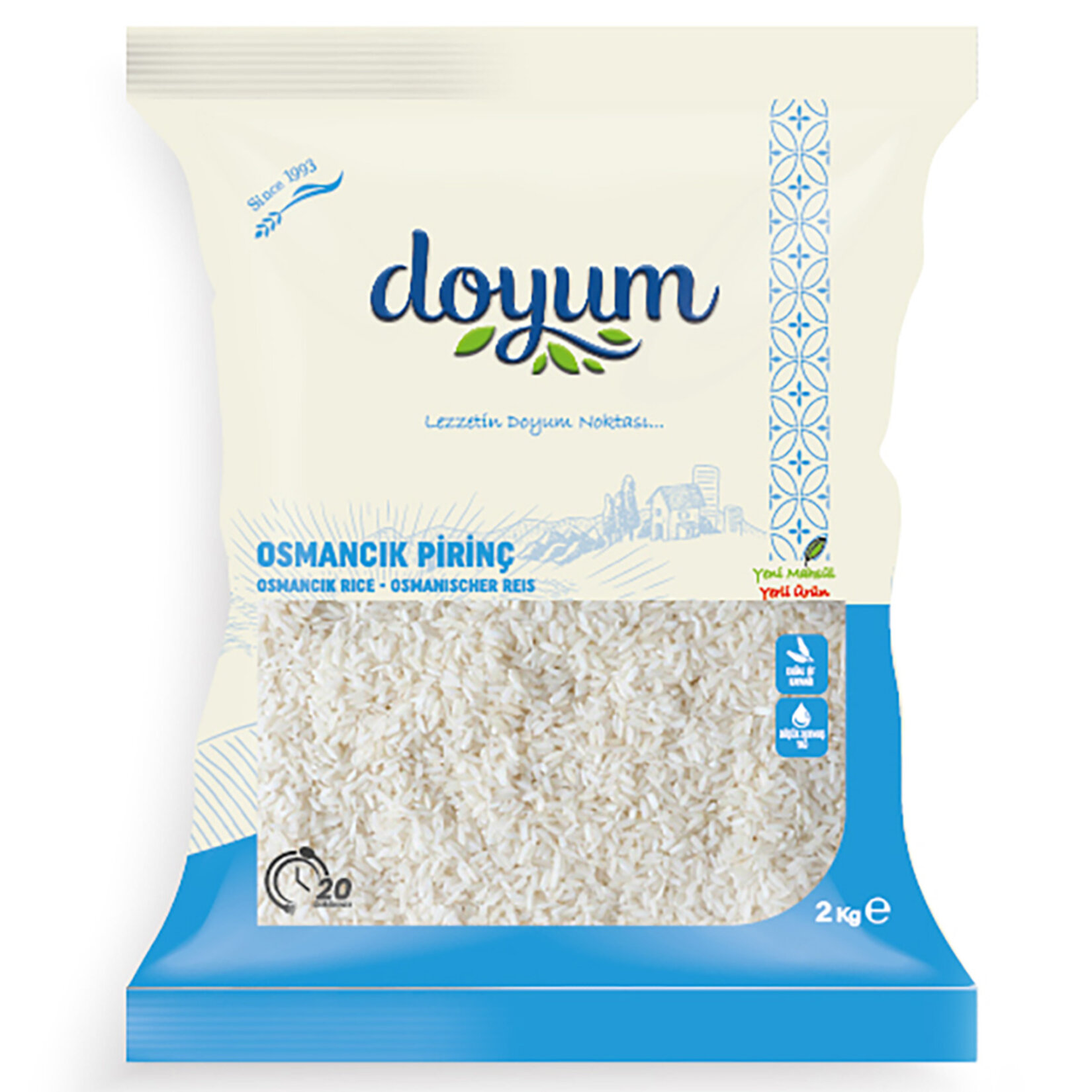 Doyum Osmancık Pirinç 2 Kg