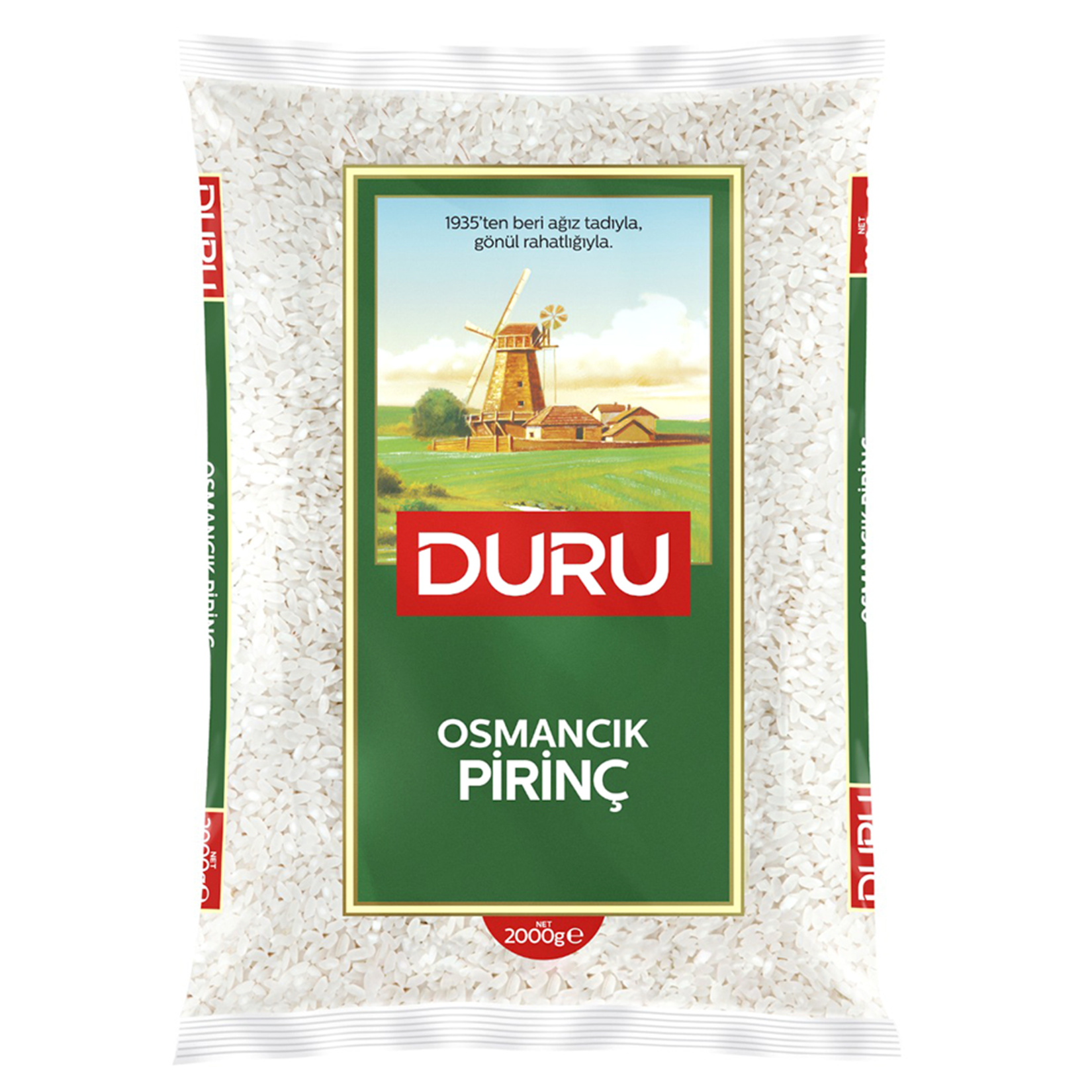 Duru Osmancık Pirinç 2 Kg - Görsel 1