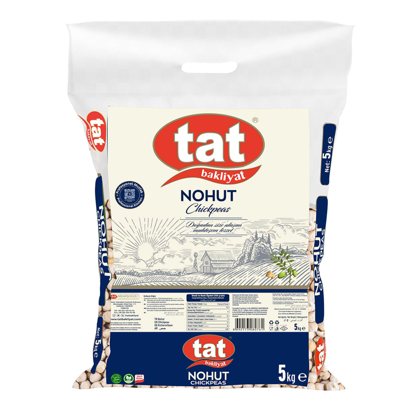 Tat Koçbaşı Nohut 5 Kg