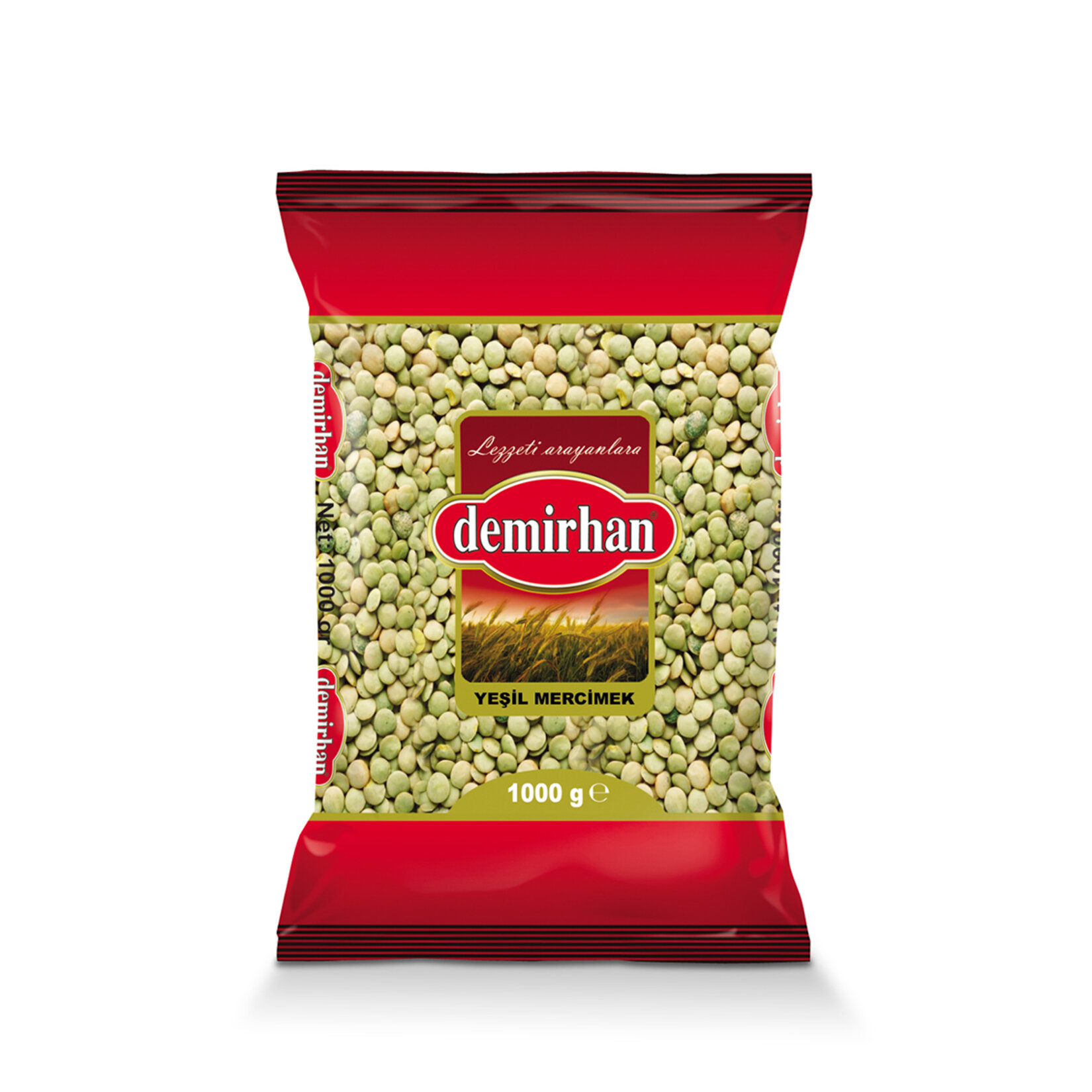 Demirhan Yeşil Mercimek 1000 G