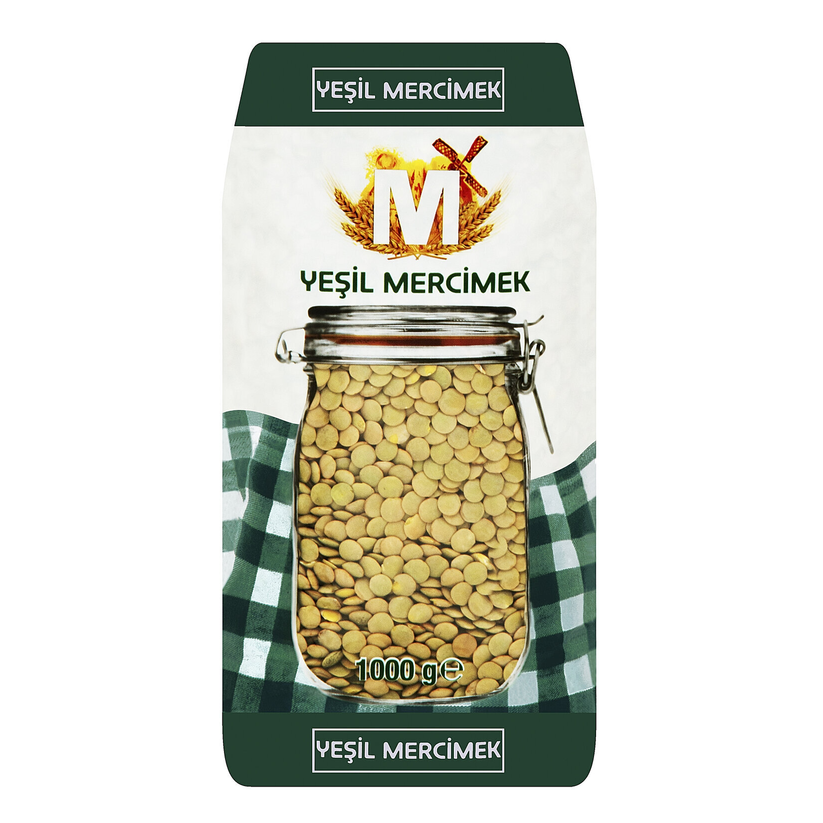Migros Yeşil Mercimek 1 Kg - Görsel 1