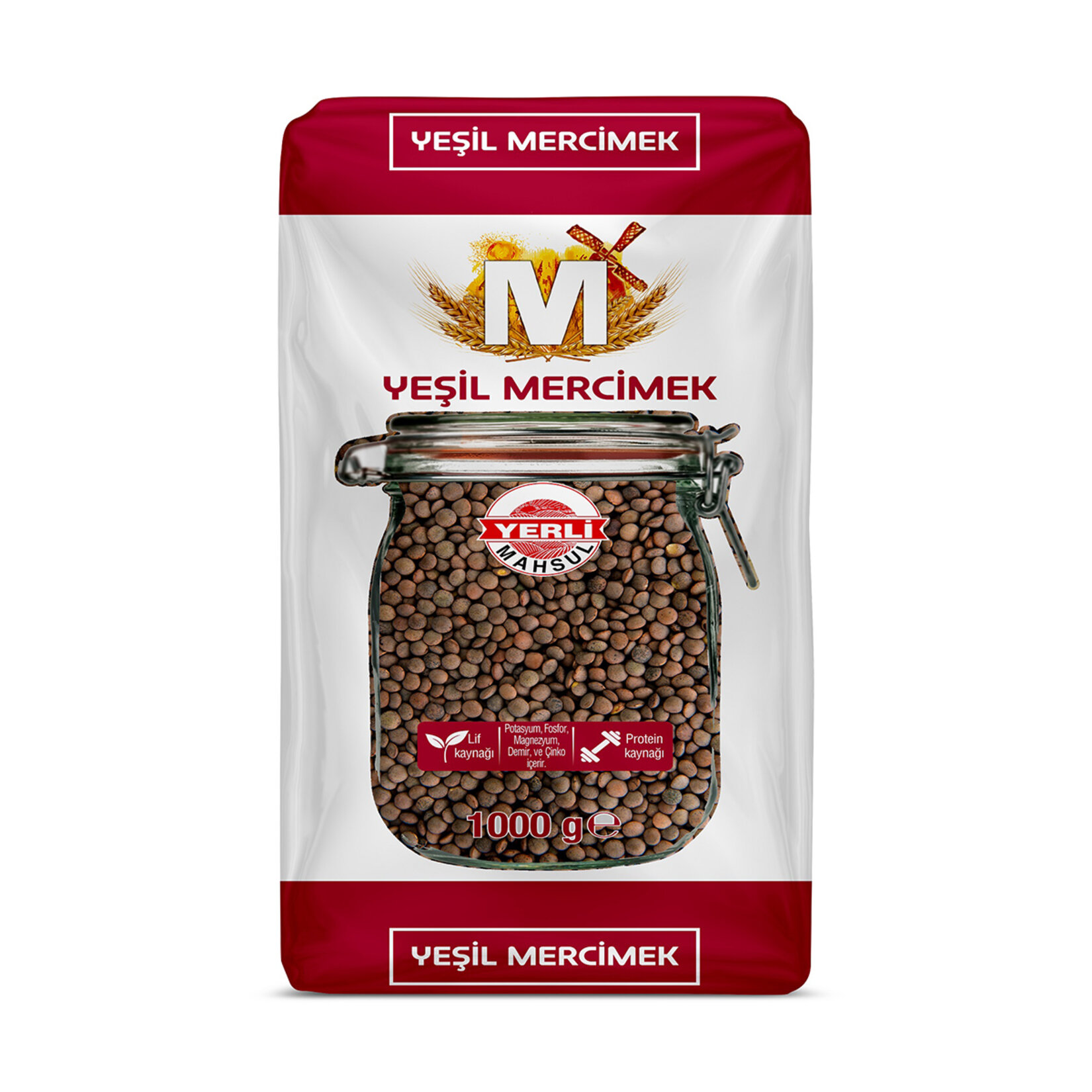 Migros Yerli Yesil Mercimek 1 Kg