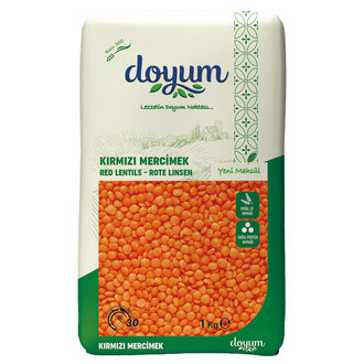 Doyum Kırmızı Mercimek 1 Kg