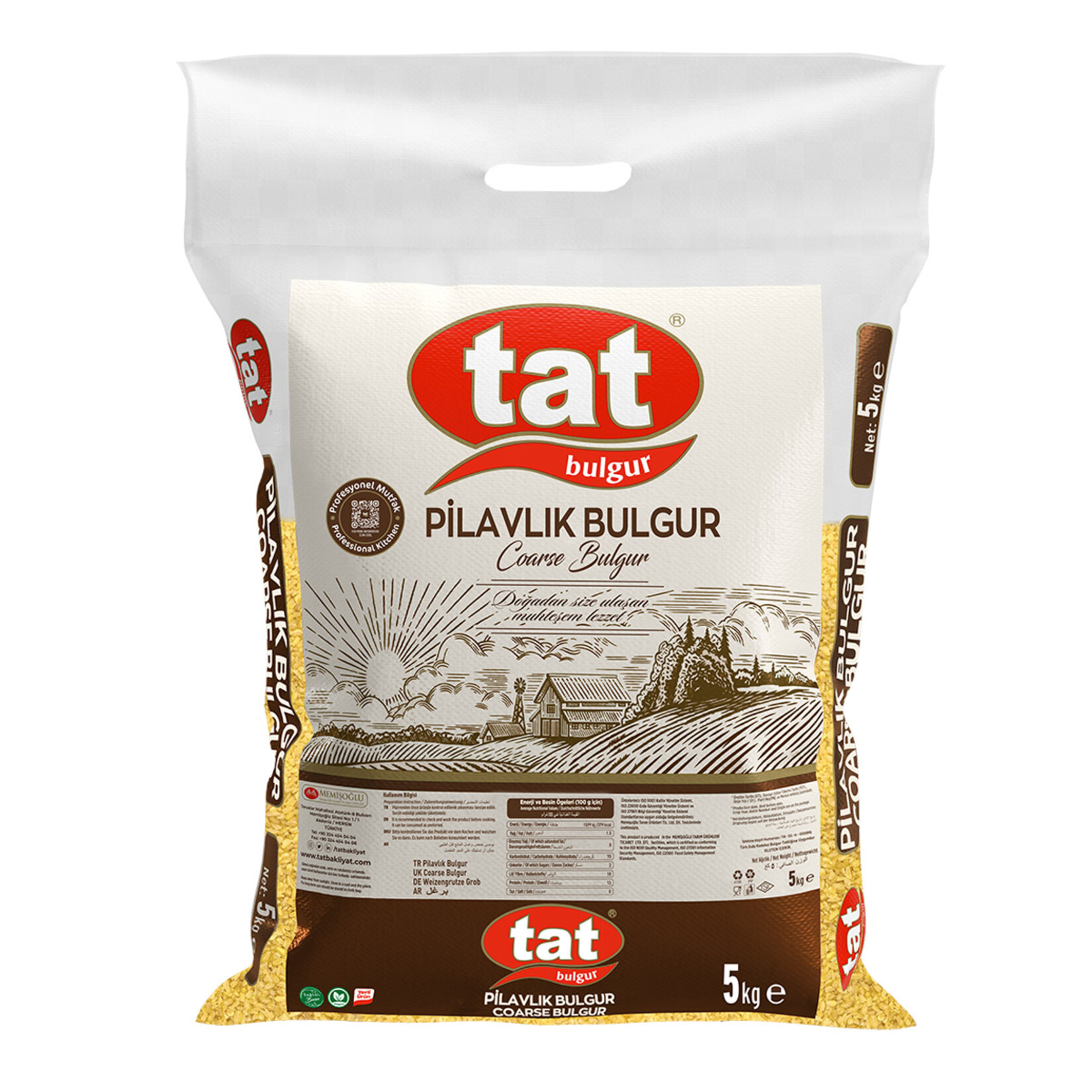 Tat Pilavlık Bulgur 5Kg