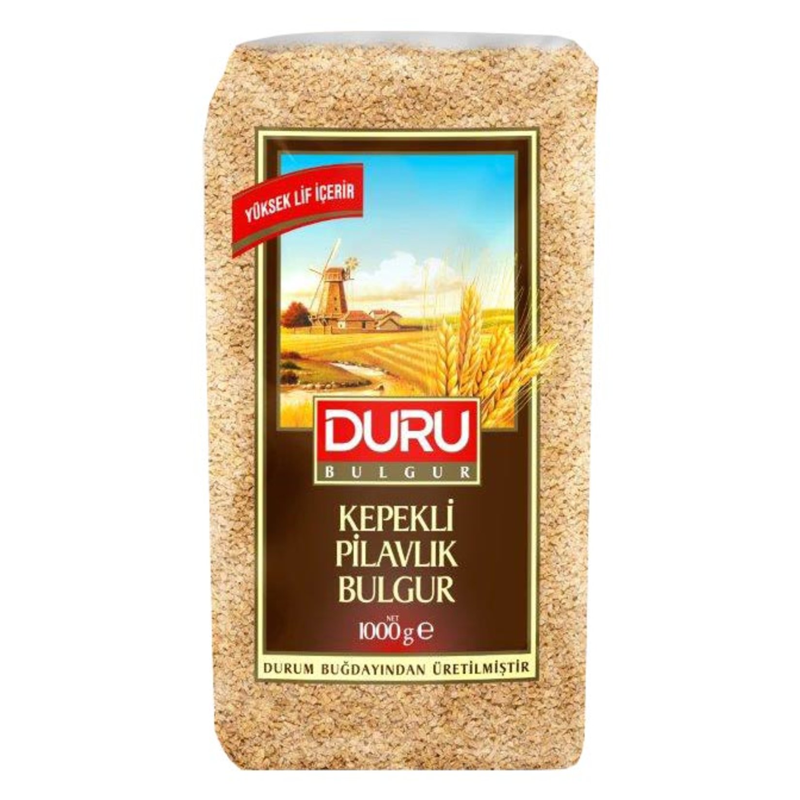 Duru Kepekli Pilavlık Bulgur 1 Kg