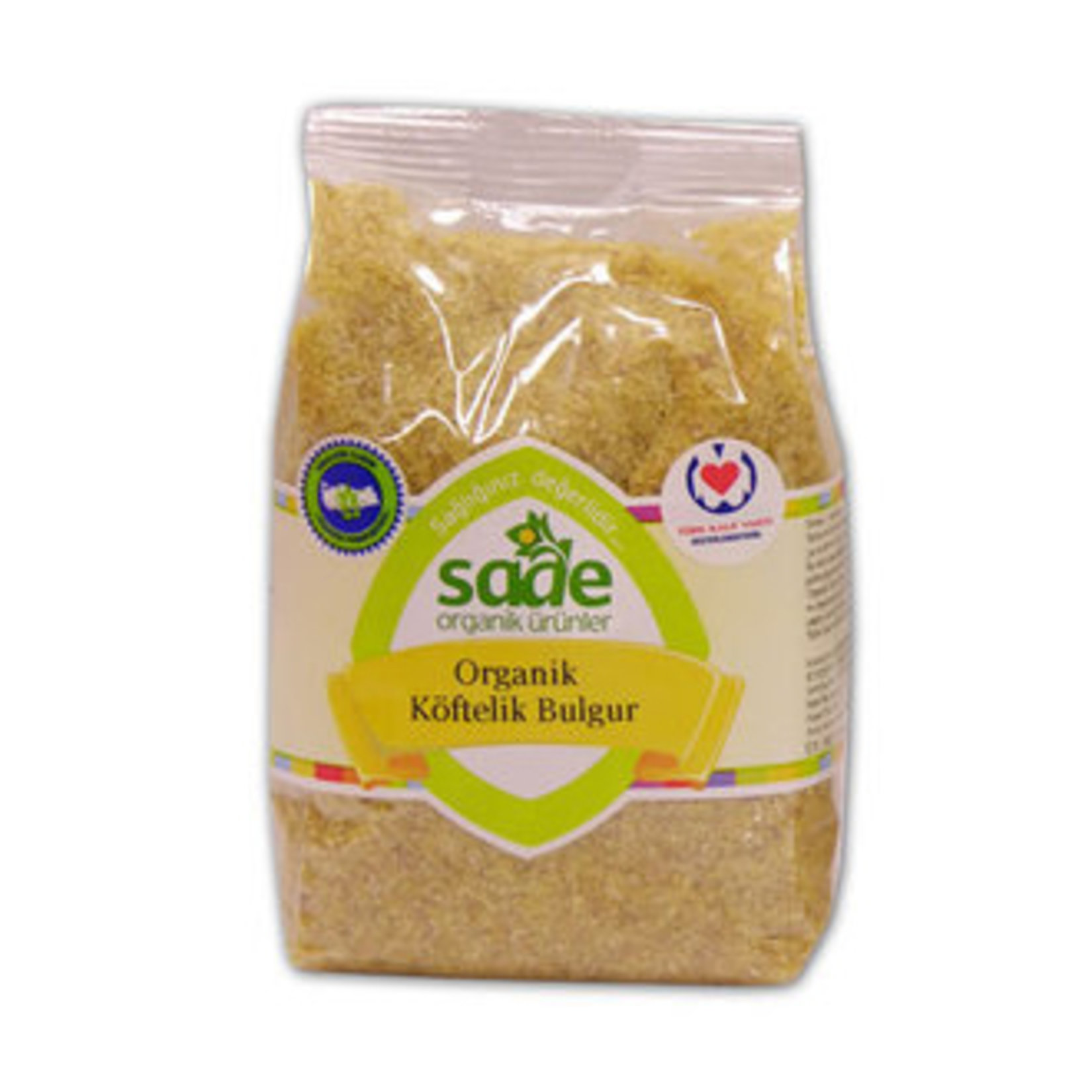 Sade Organik Köftelik Bulgur 500 G
