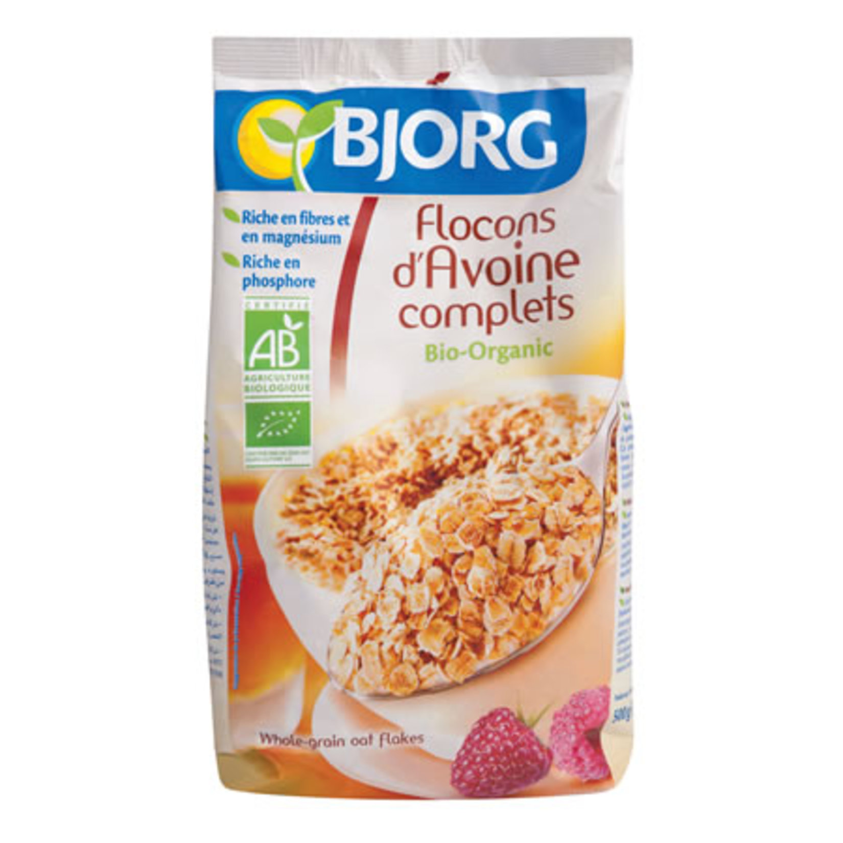 Bjorg Organik Tam Taneli Yulaf Gevreği 500 G