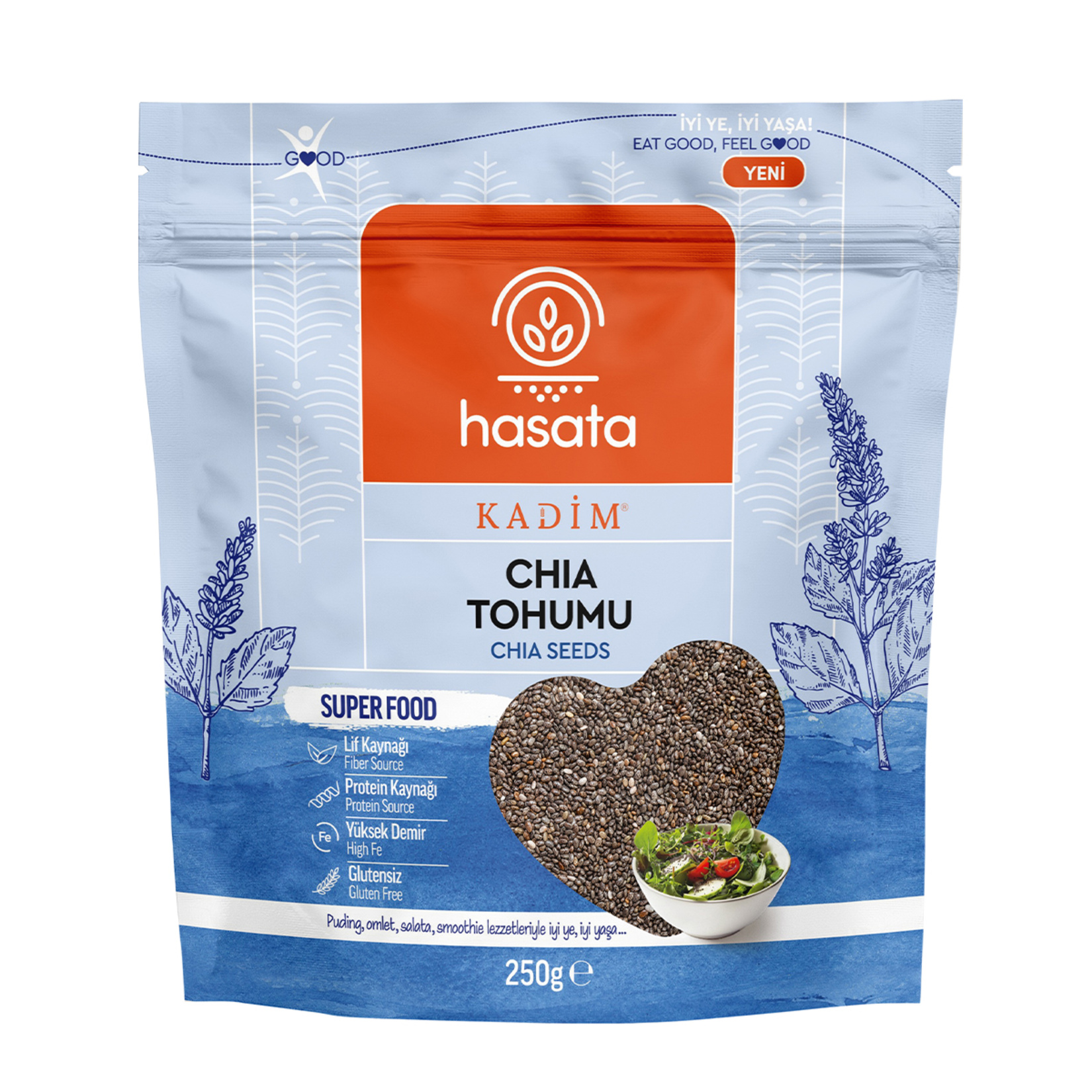 Hasata Kadim Chia Tohumu 250 G