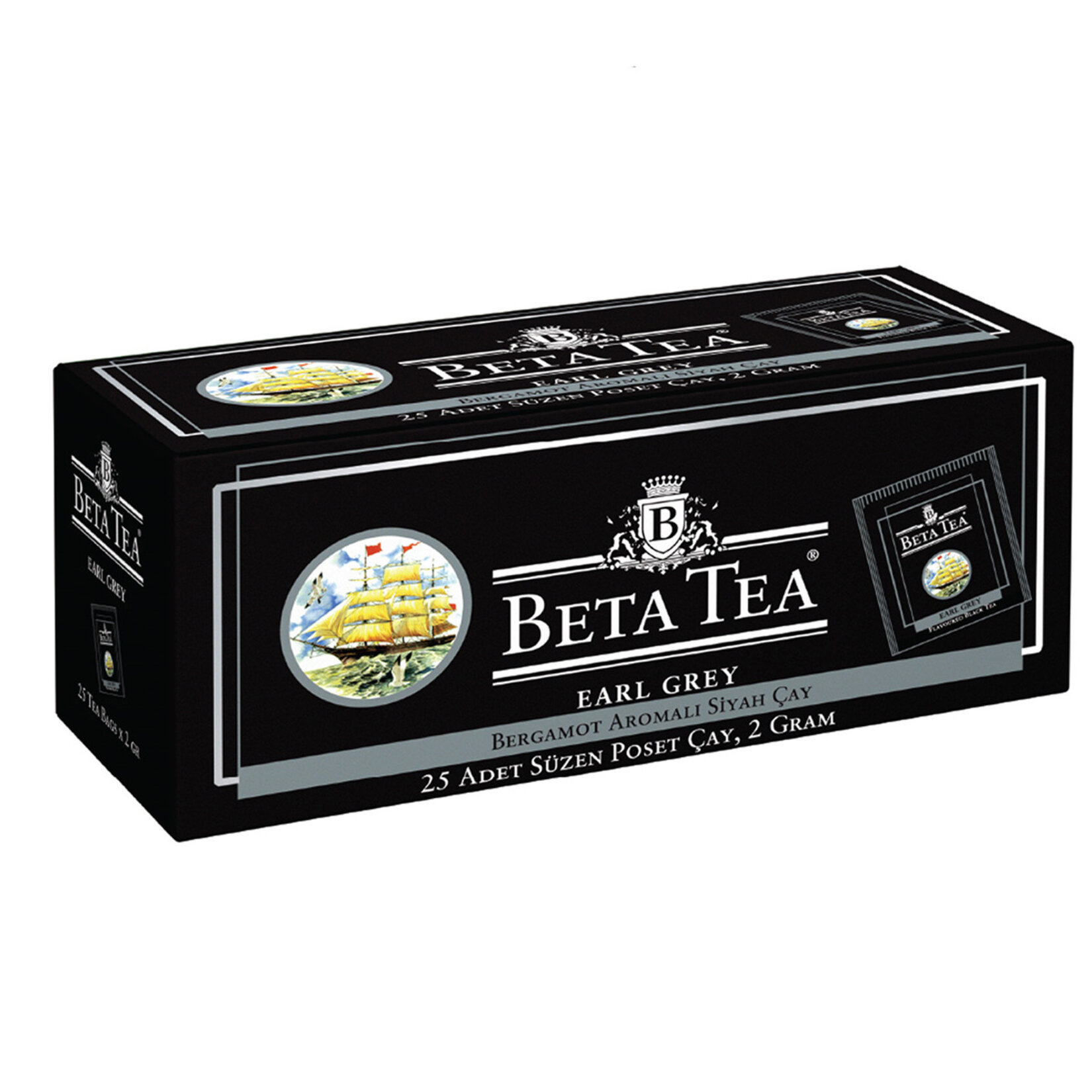 Beta Earl Grey Bardak Poşet 25*2 G