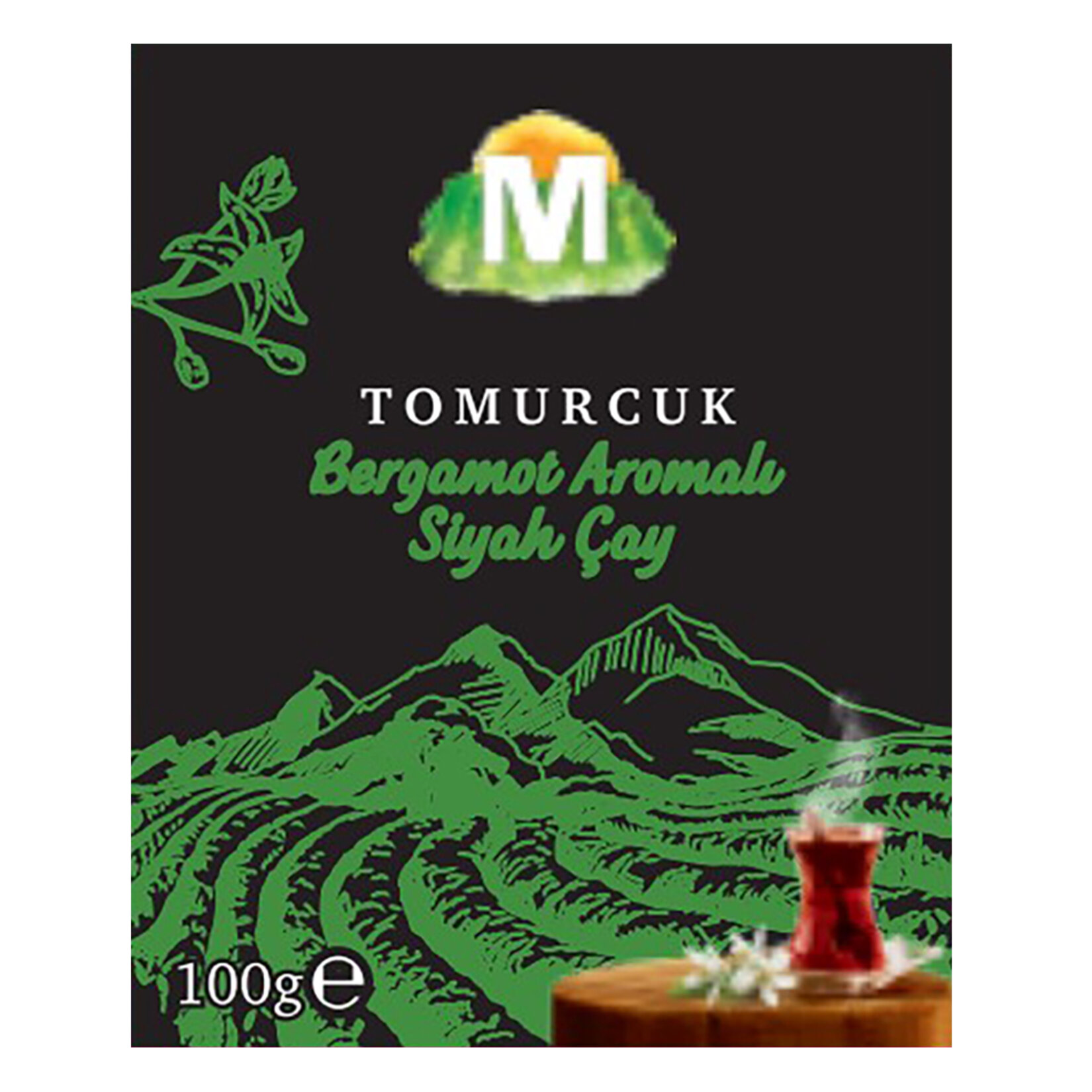 Migros Tomurcuk Bergamot Aromalı Siyah Çay 100 G