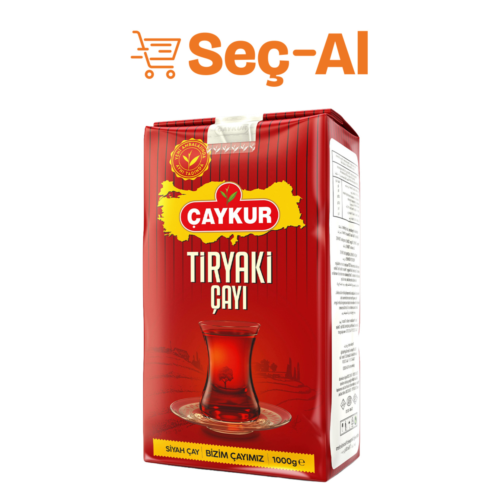 Çaykur Tiryaki Çayı 1 Kg