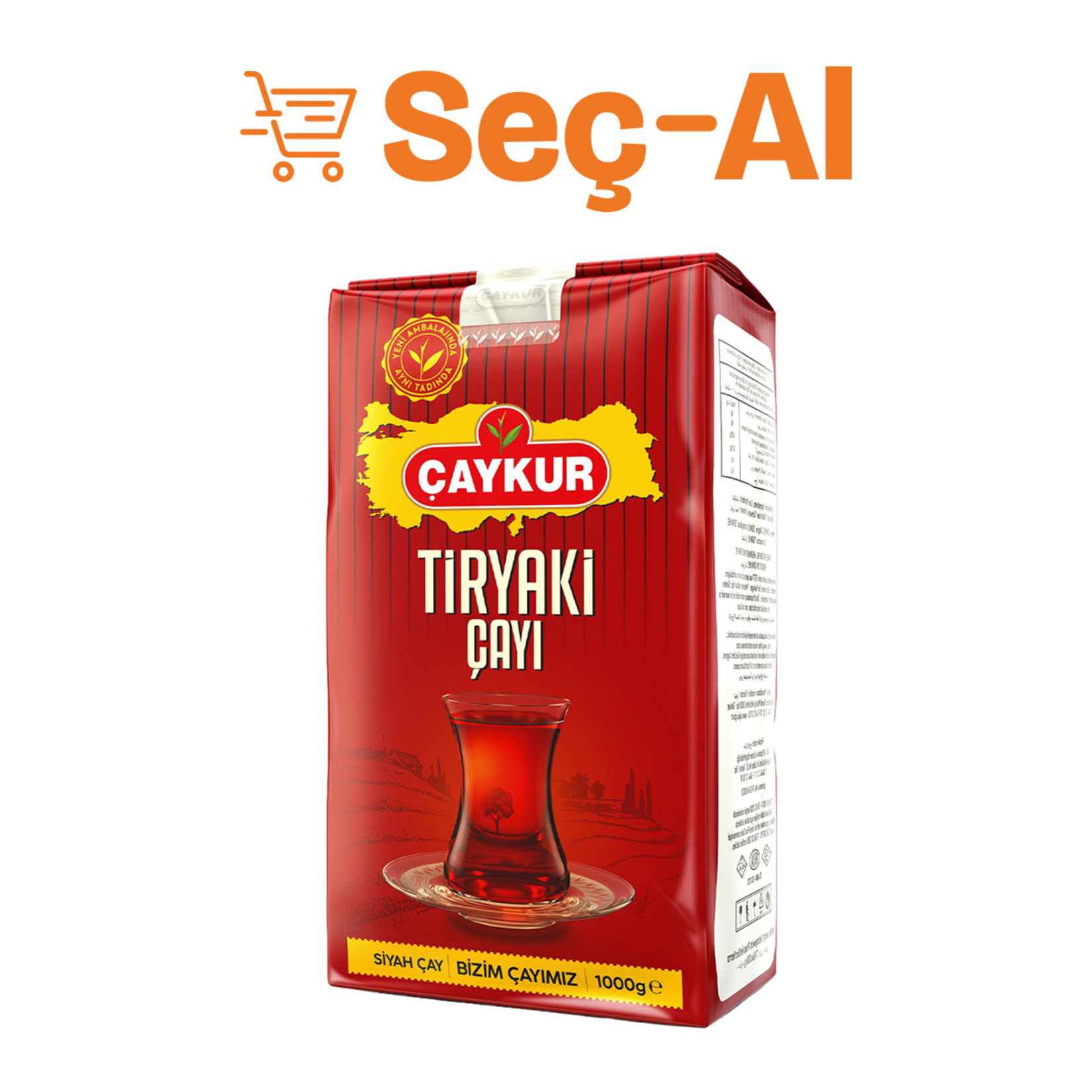 Çaykur Tiryaki Çayı 1 Kg
