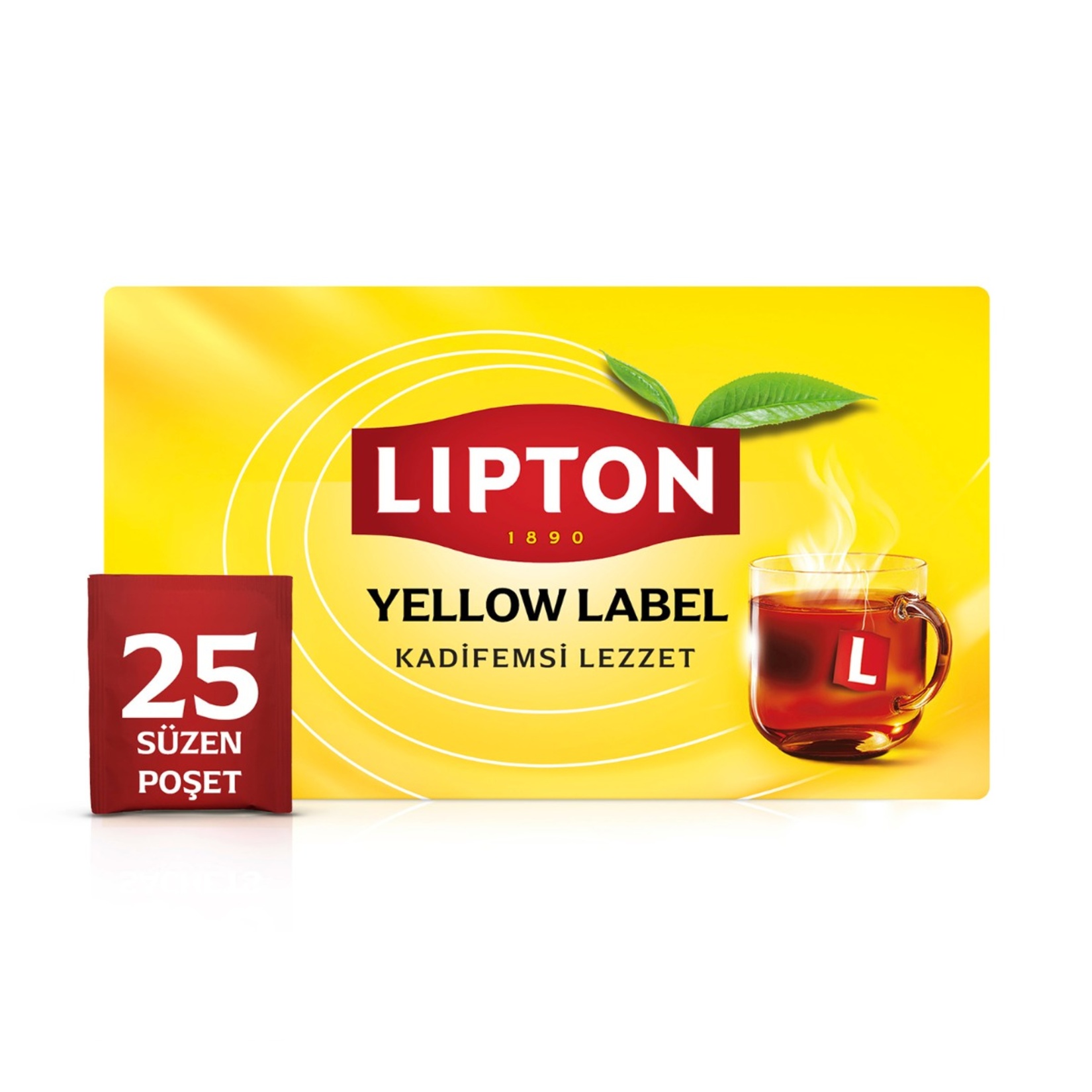 Lipton Bardak Poşet Çay Yellow Label 25'li - Görsel 1
