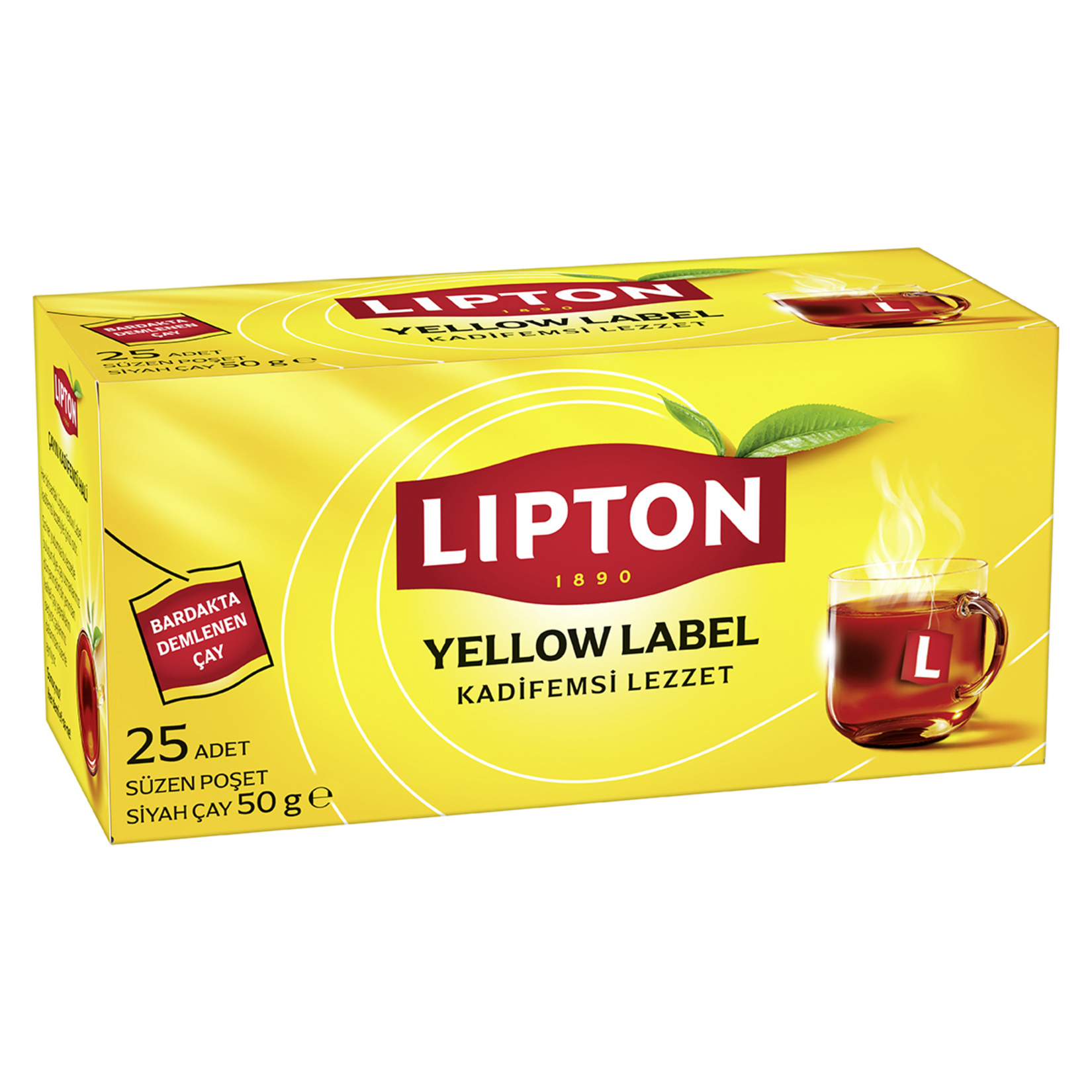 Lipton Bardak Poşet Çay Yellow Label 25'li - Görsel 2