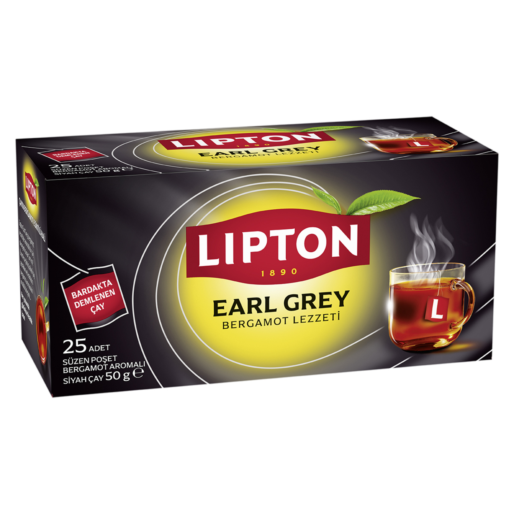 Lipton Bardak Poşet Çay Earl Grey 25'li 50 G - Görsel 2