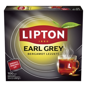 Lipton Earl Grey Bardak Poşet Çay 100'lü 200 G