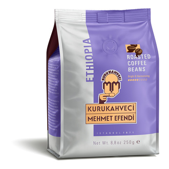 Kurukahveci Mehmet Efendi Ethiopian Çekirdek Kahve 250 g