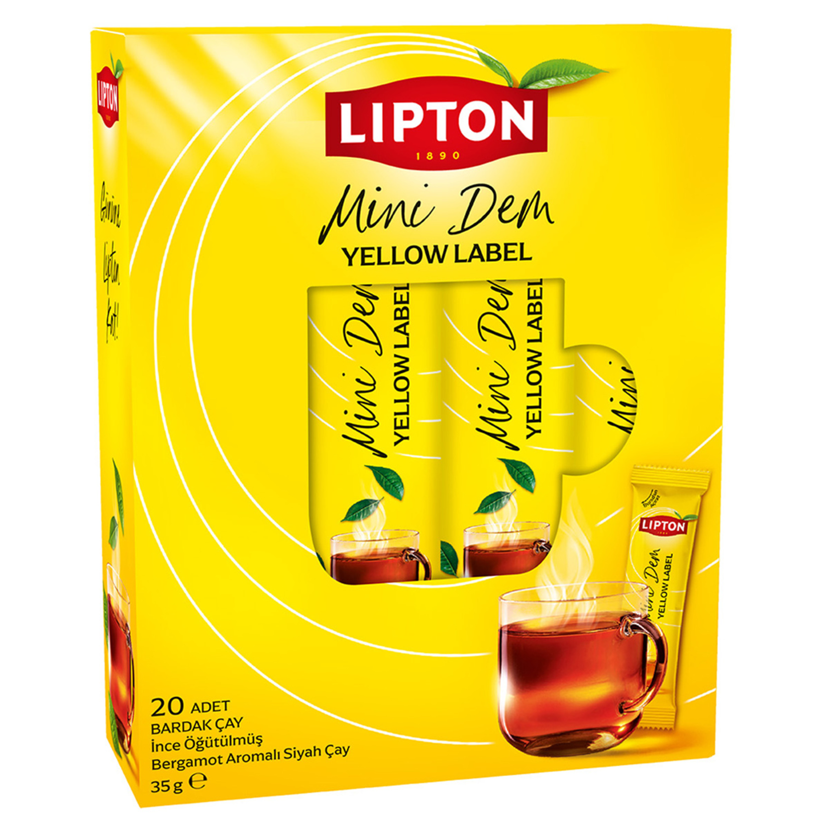 Lipton Mini Dem Yellow Label 20'li 35 g