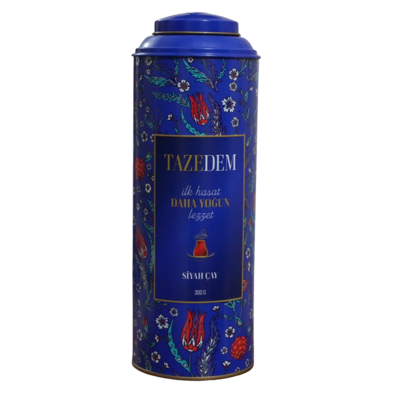 Tazedem Teneke Kutu İlk Hasat Siyah Çay 300 G