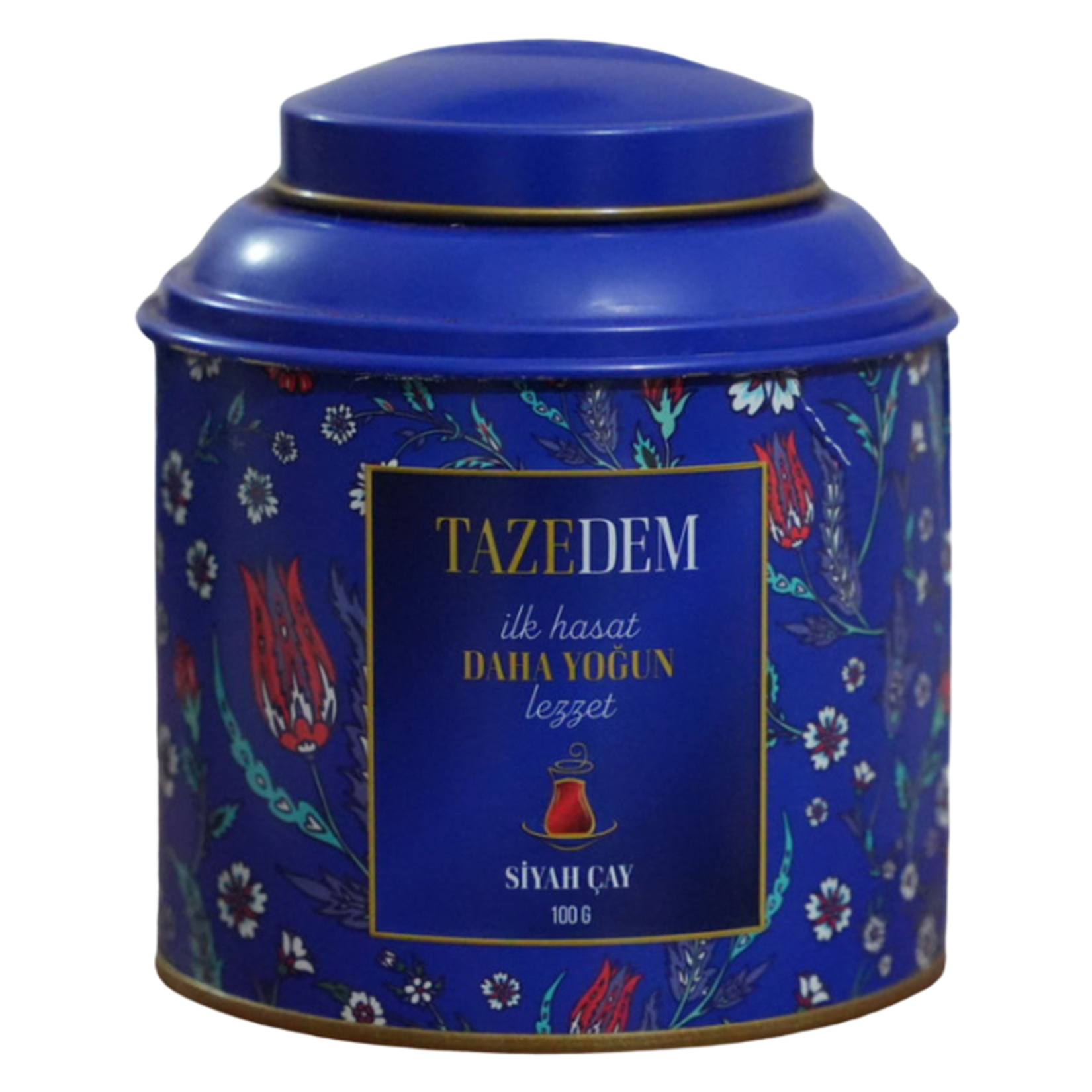 Tazedem Teneke Kutu İlk Hasat Siyah Çay 100 G