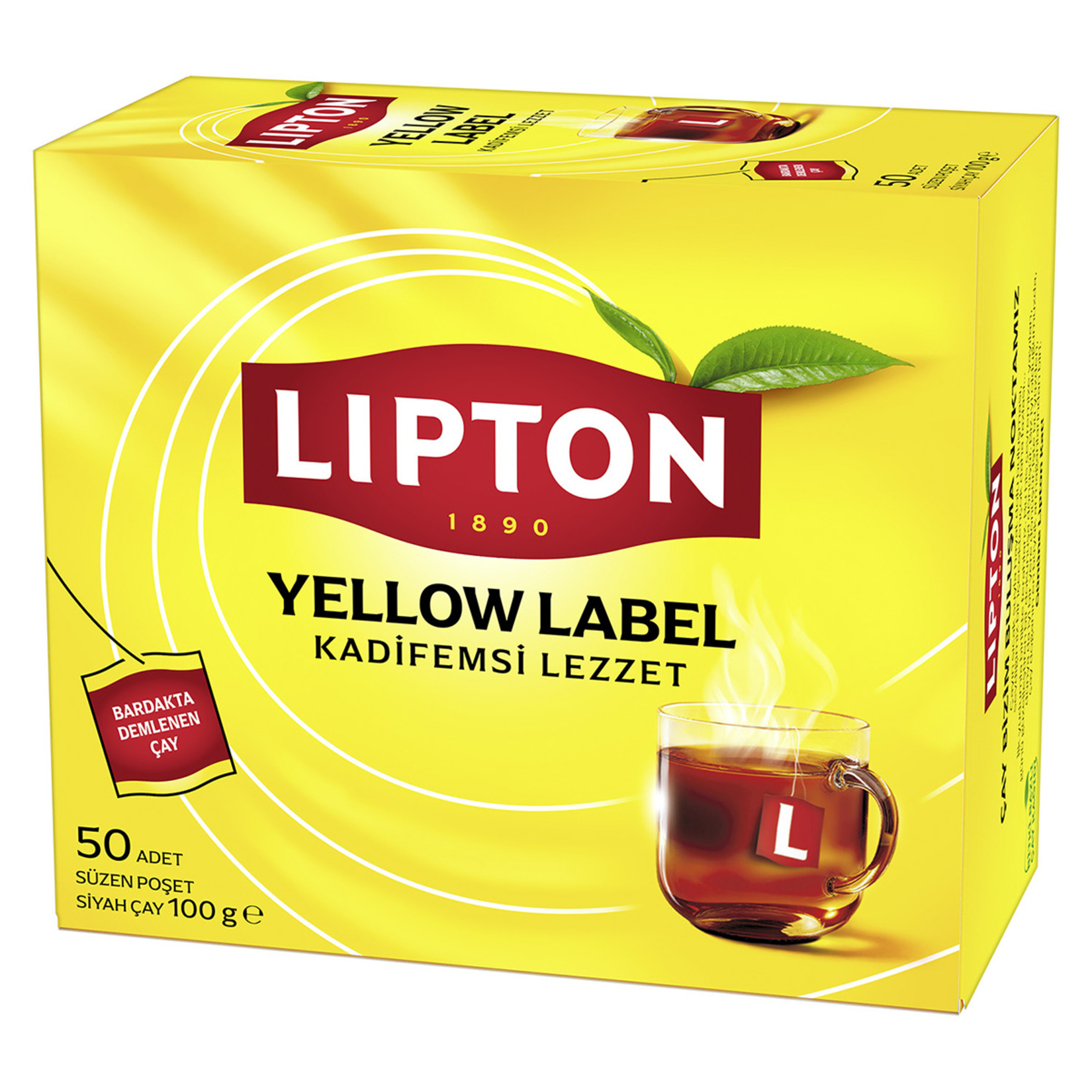 Lipton Yellow Label Bardak Çay 50'li 100 G - Görsel 3