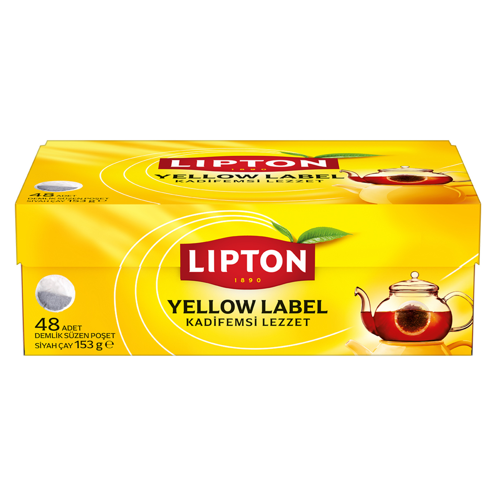 Lipton Yellow Label Demlik Poşet Çay 48'li 153 G - Görsel 1