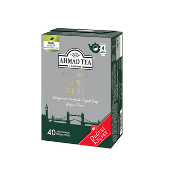 Ahmad Tea Classic Earl Grey Demlik Çay 40'lı 80 G