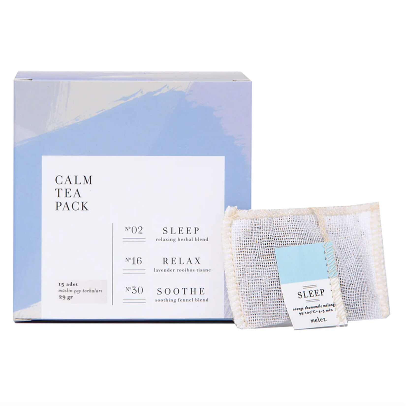 Melez Tea Calm Çay Poşeti Kutusu 15 X 2 G