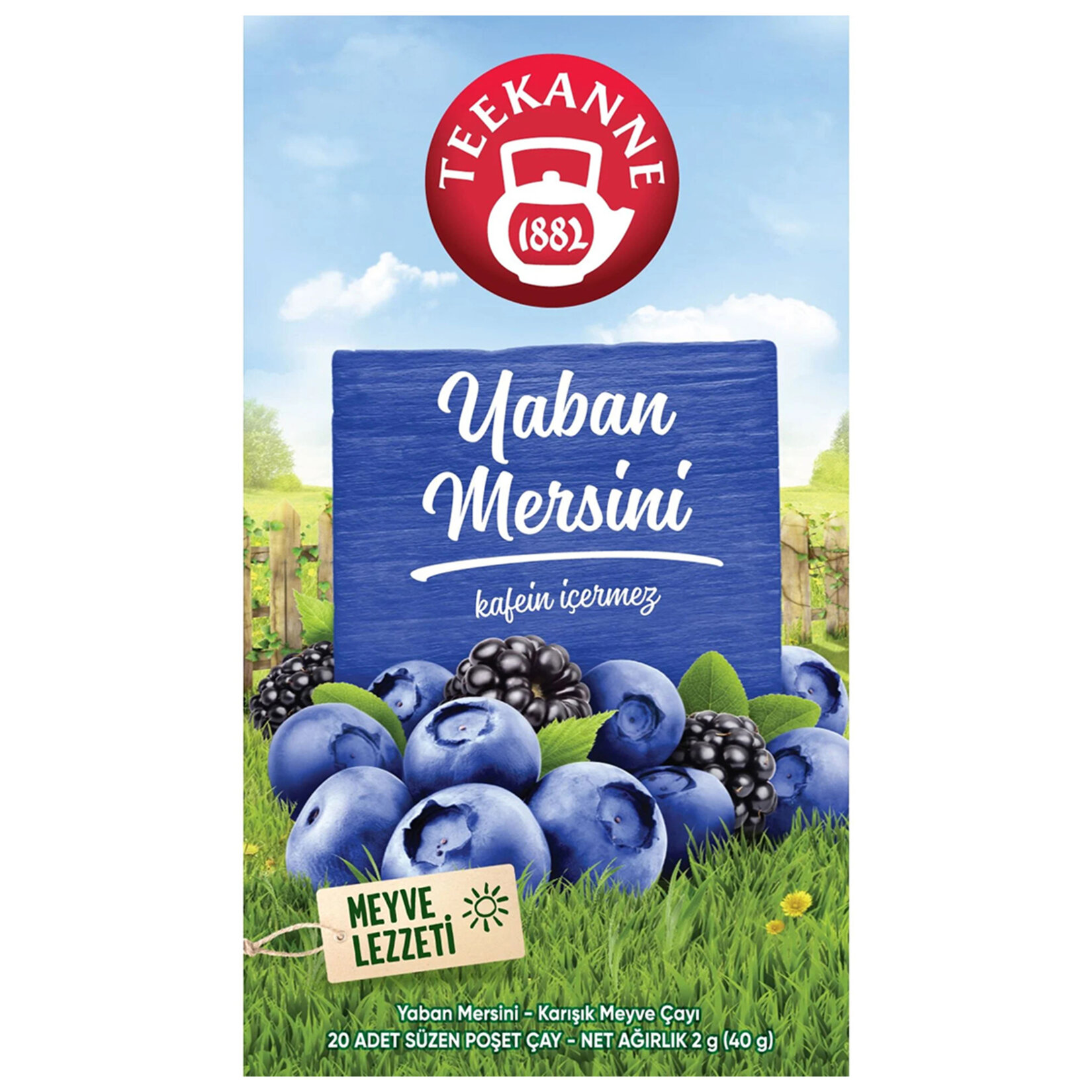 Teekanne Yaban Mersinli Karışık Meyve Çayı 20'li 40 G