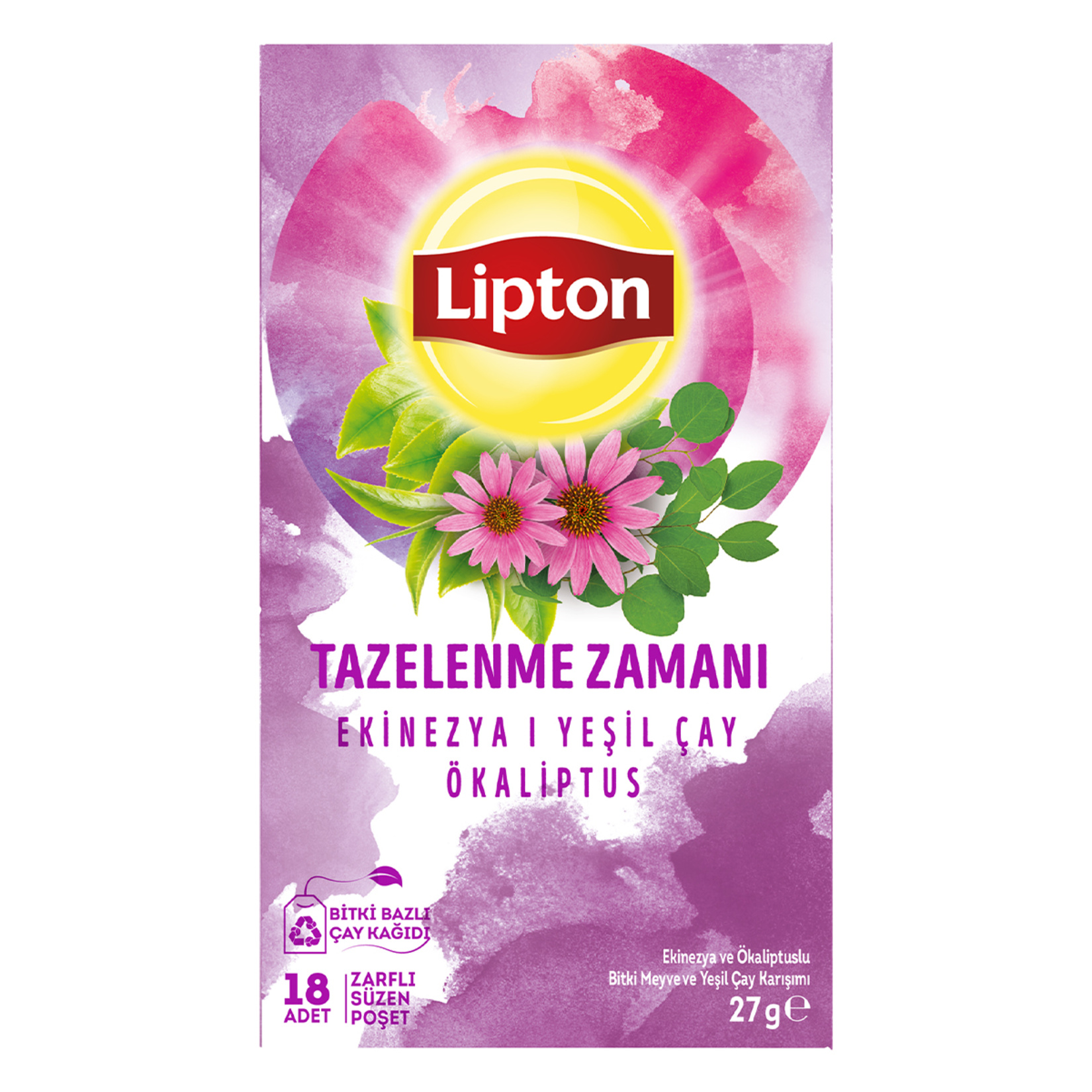 Lipton Tazelenme Zamanı Ekinezya Okaliptuslu 27 G