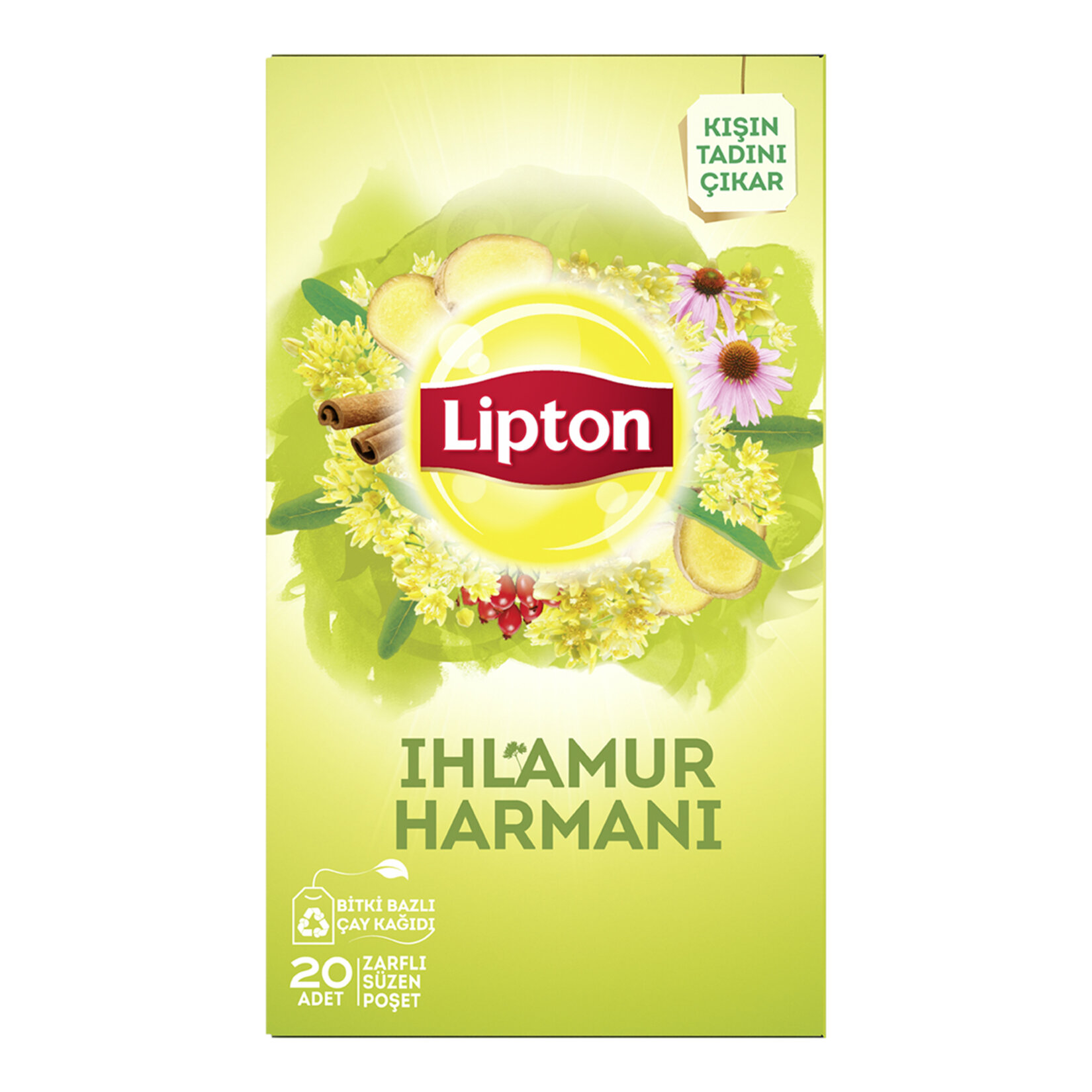 Lipton Bardak Poşet Bitki Çayı Ihlamur 20'li - Görsel 1