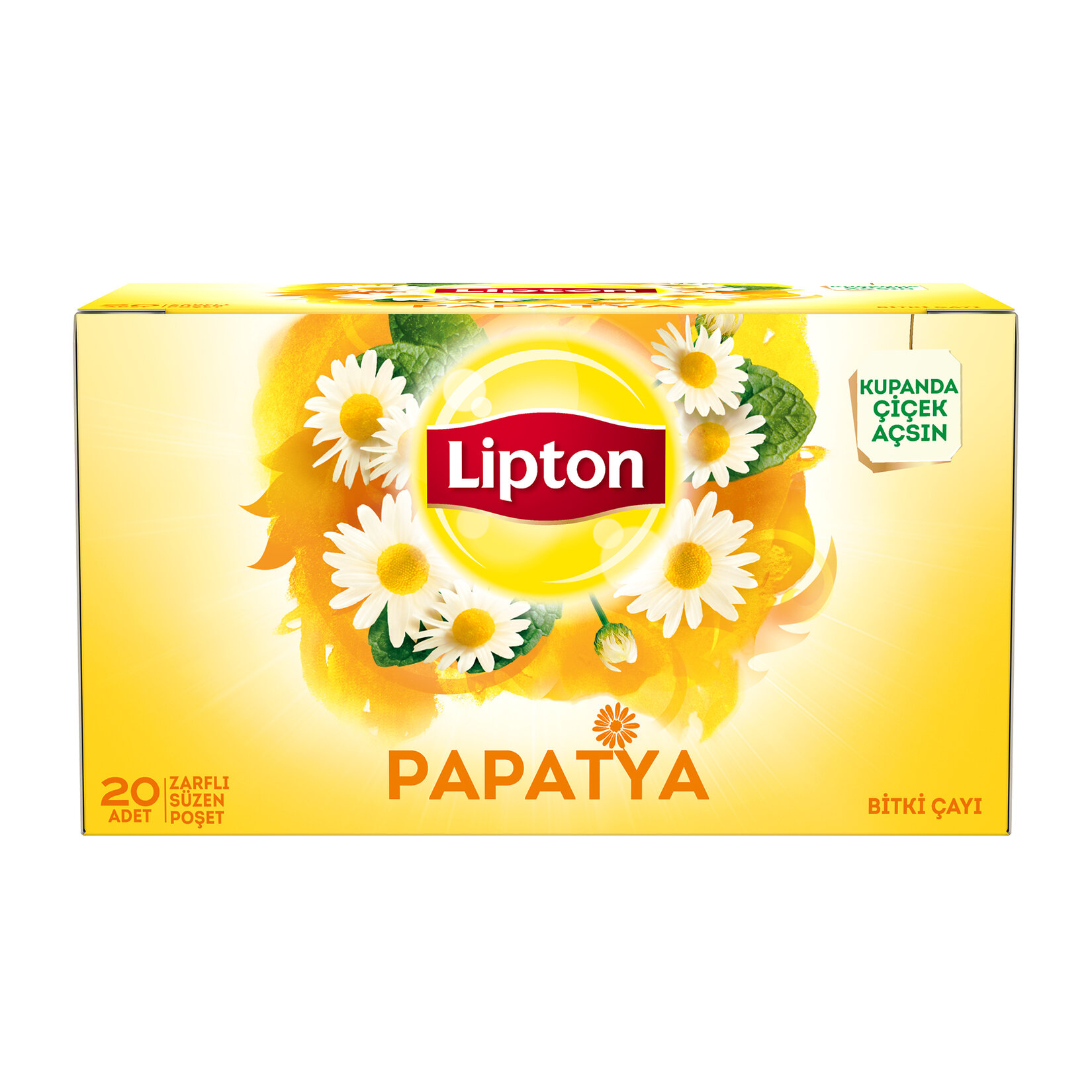 Lipton Papatya Çayı Bardak Poşet 20'li 30 G - Görsel 1
