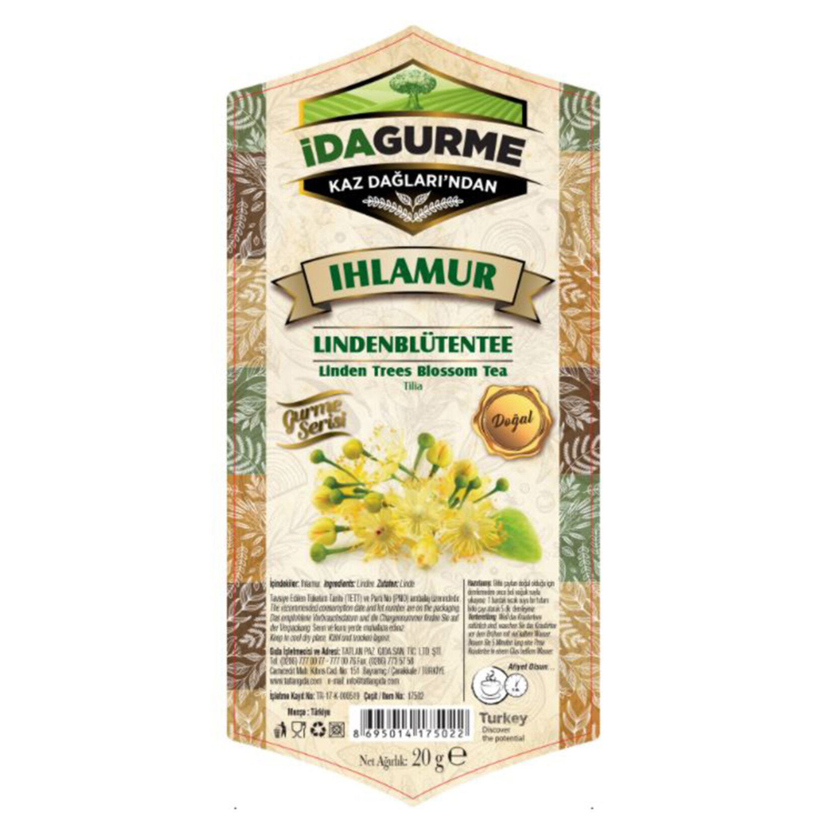 İda Gurme Ihlamur 20 G