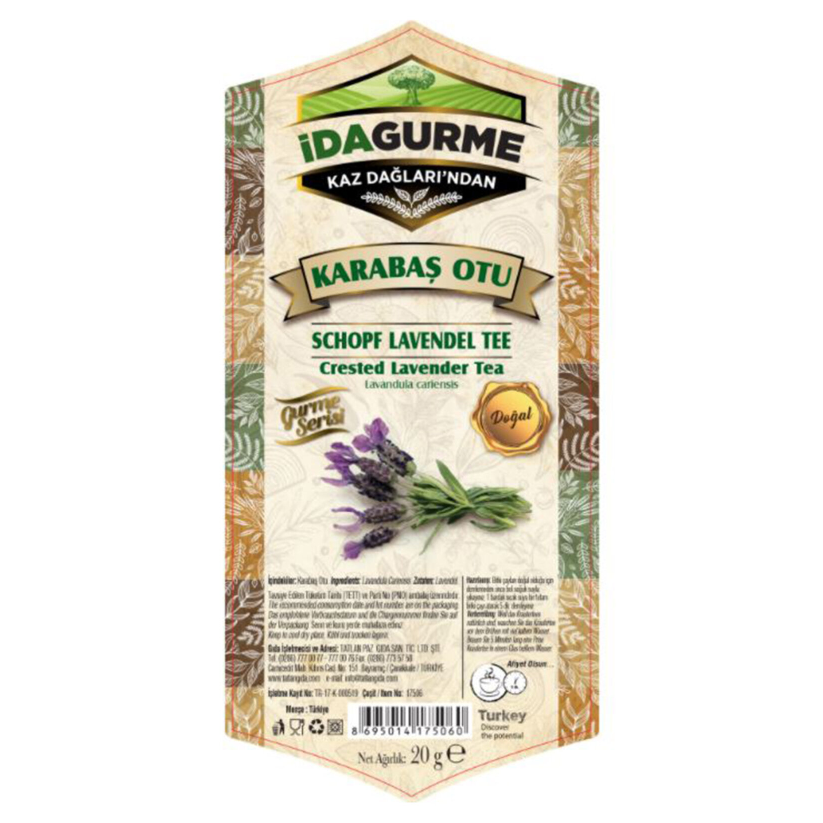 İda Gurme Karabaş Otu 20 G
