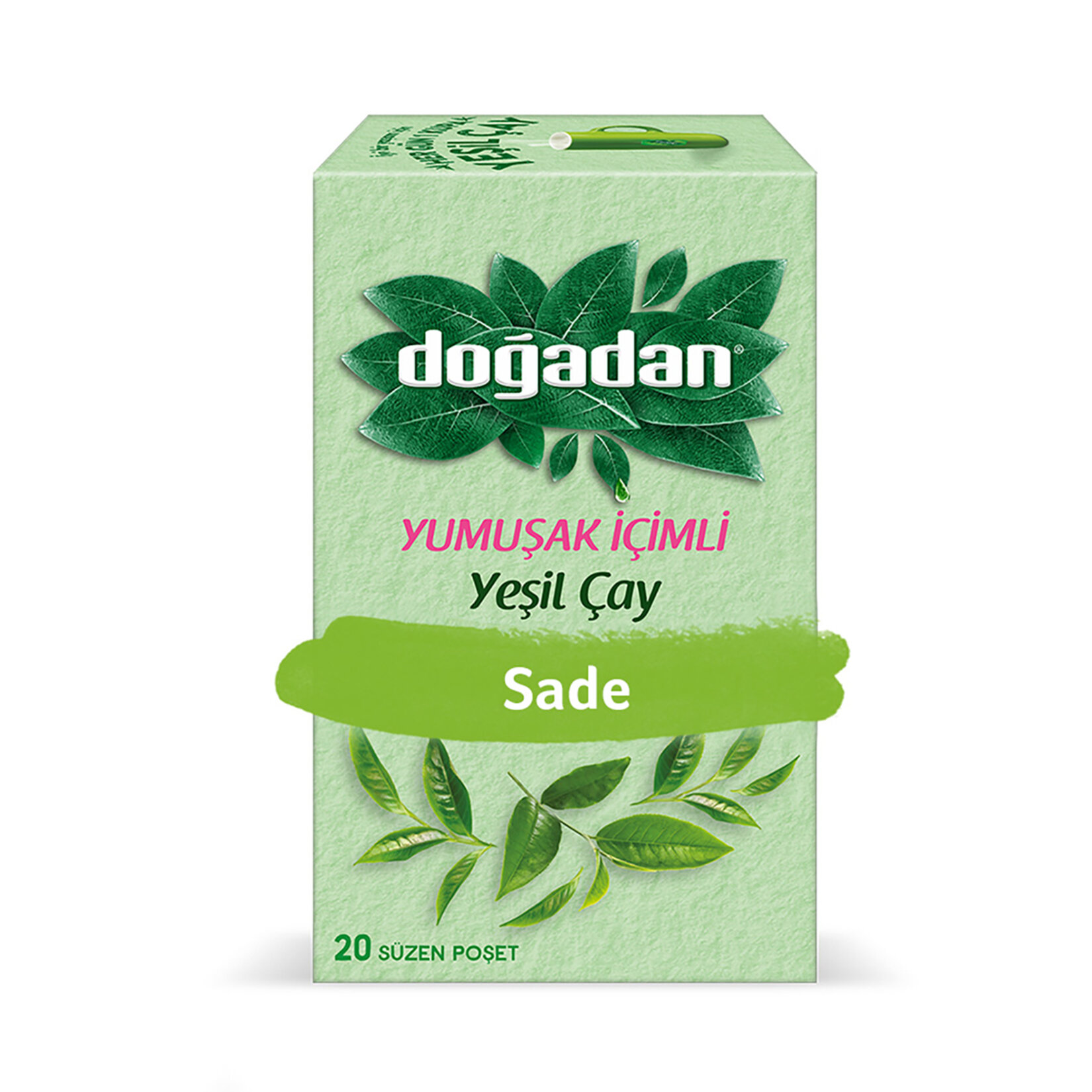 Doğadan Yeşil Çay Yumuşak İçimli  20'li 22 G