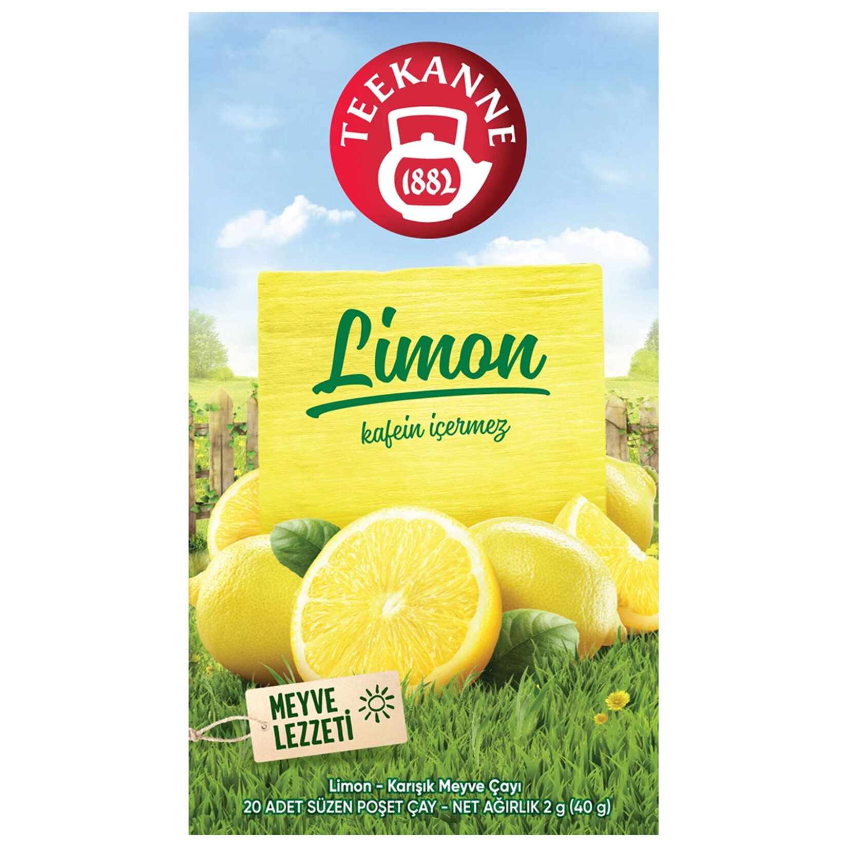 Teekanne Limon Meyve Çayı 20'li 40 G