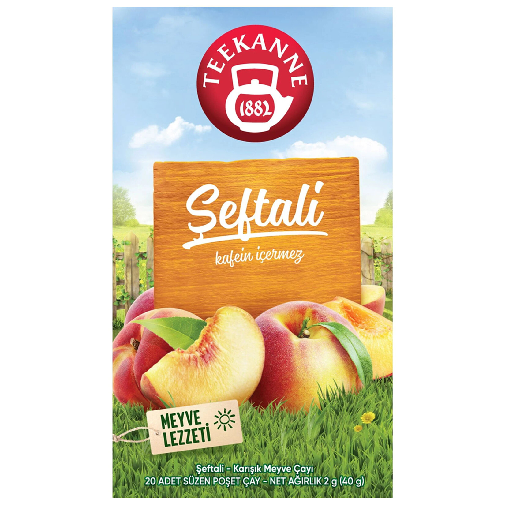 Teekanne Şeftali Meyve Çayı 20'li 40 G
