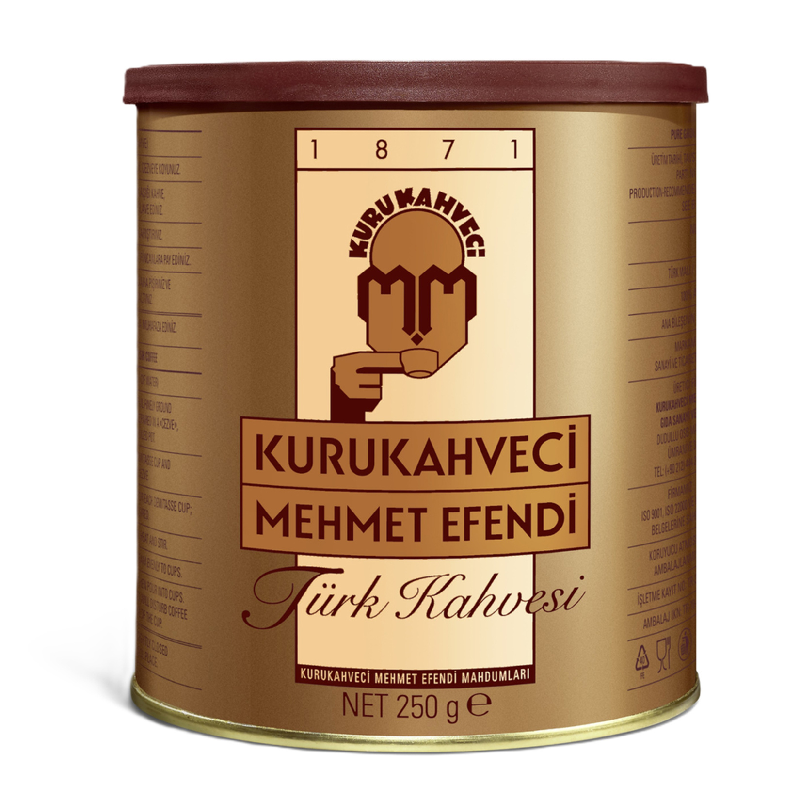 Kurukahveci Mehmet Efendi Türk Kahvesi 250 G