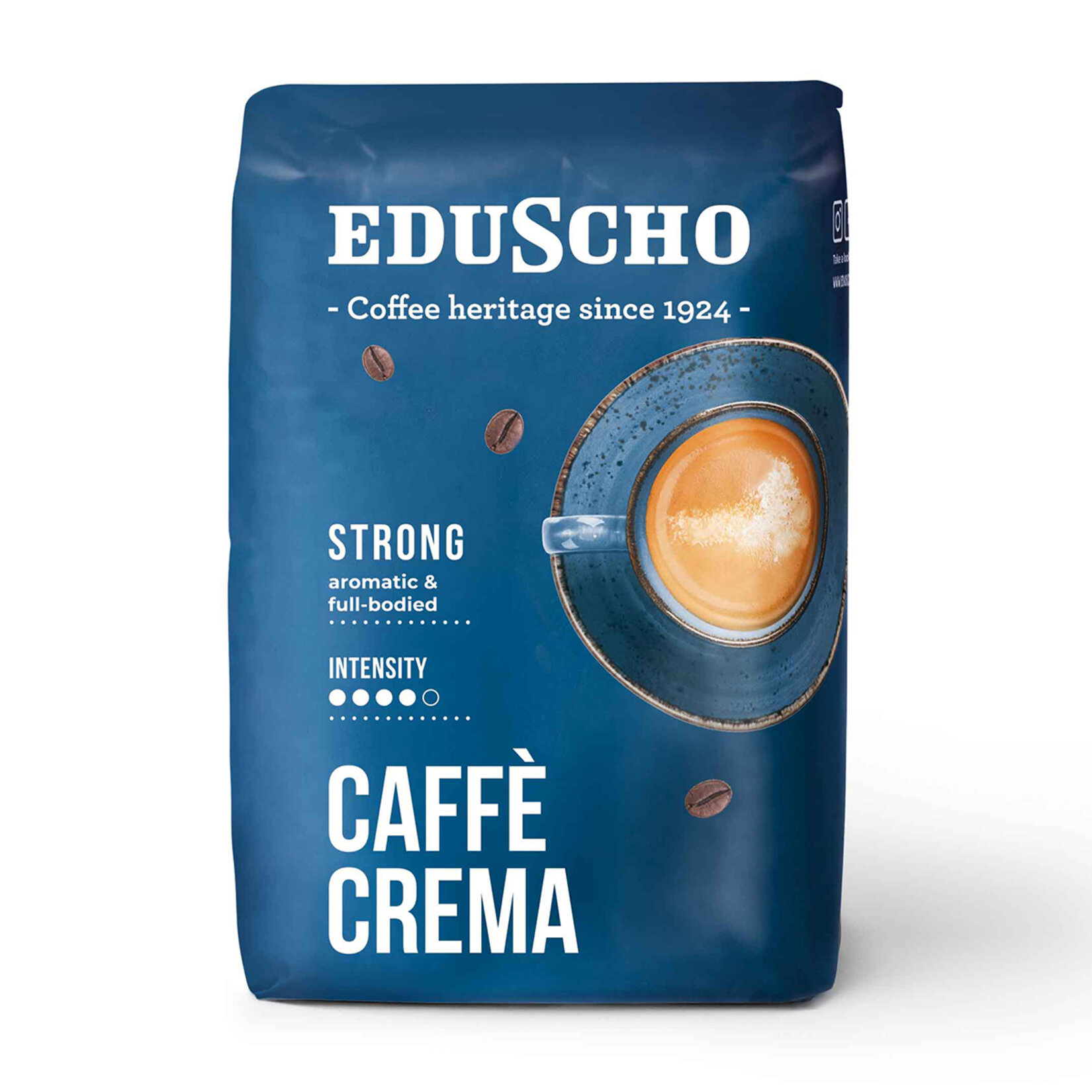 Eduscho Caffe Crema Strong Çekirdek Kahve 500 G