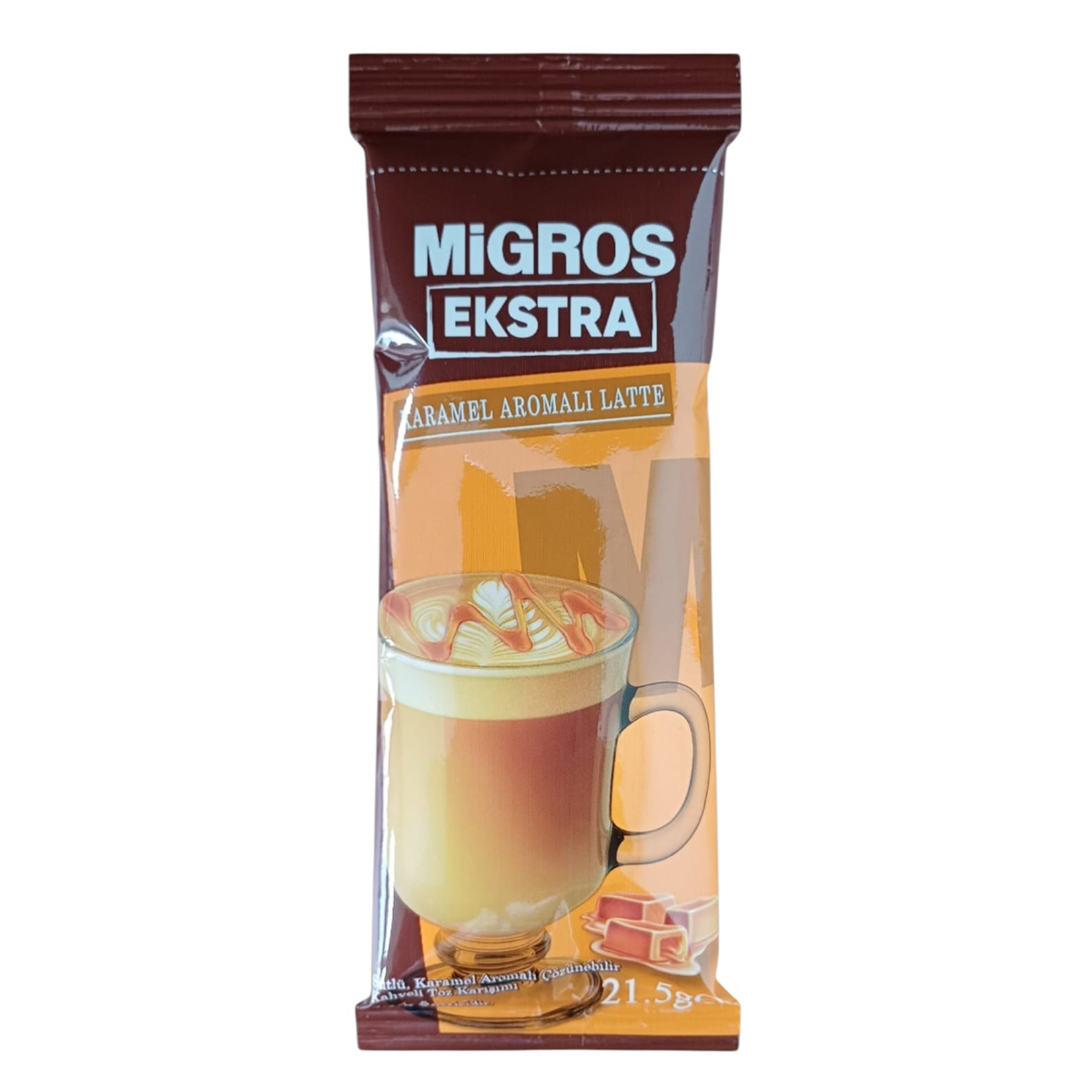 Migros Ekstra Karamel Aromalı Latte 21.5 G