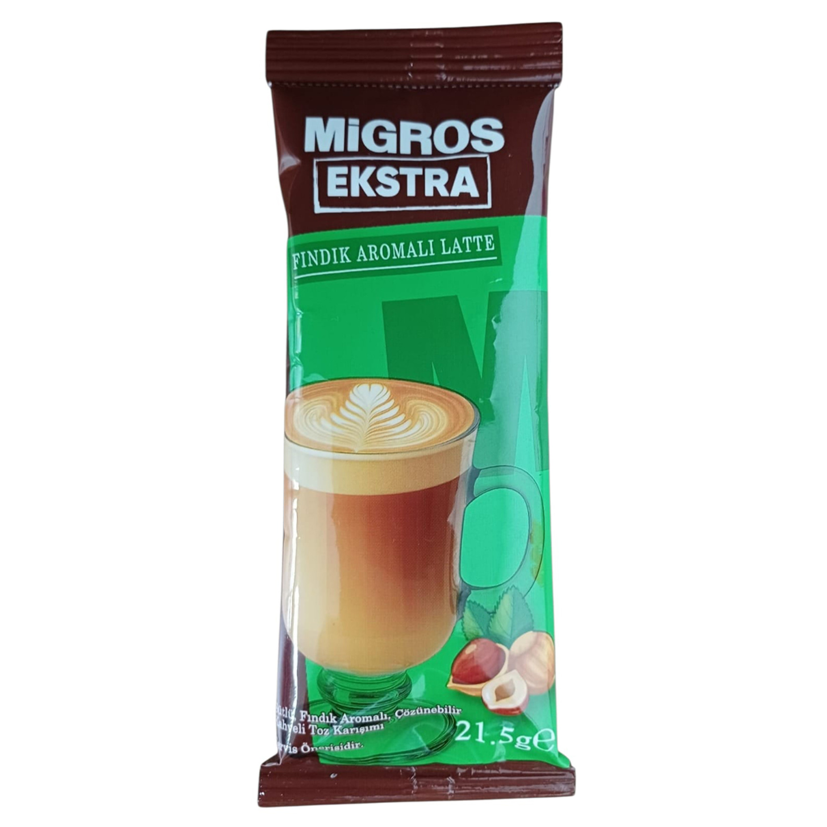 Migros Ekstra Fındık Aromalı Latte 21.5 G