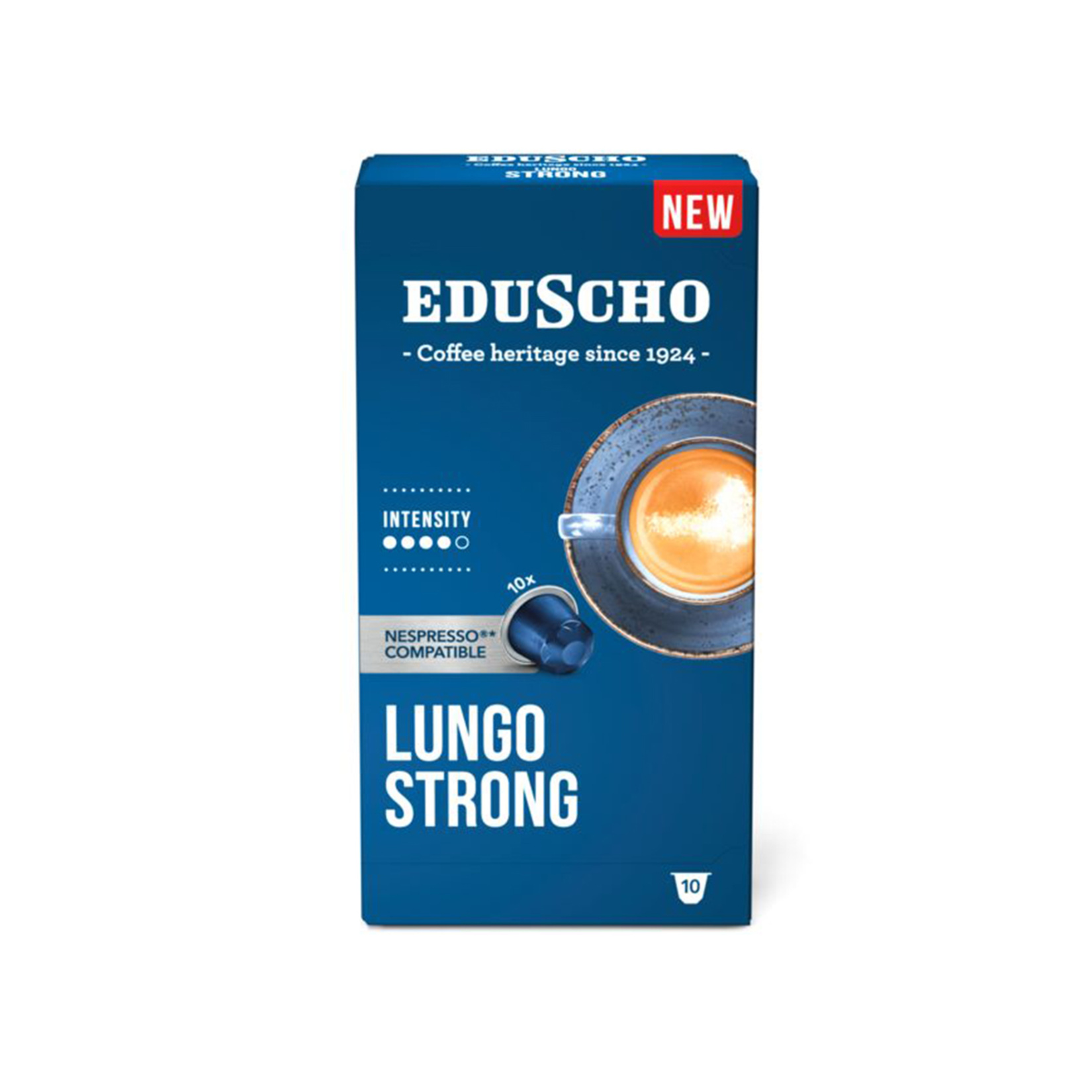 Eduscho Lungo Strong 10'lu Kapsül Kahve 48 G