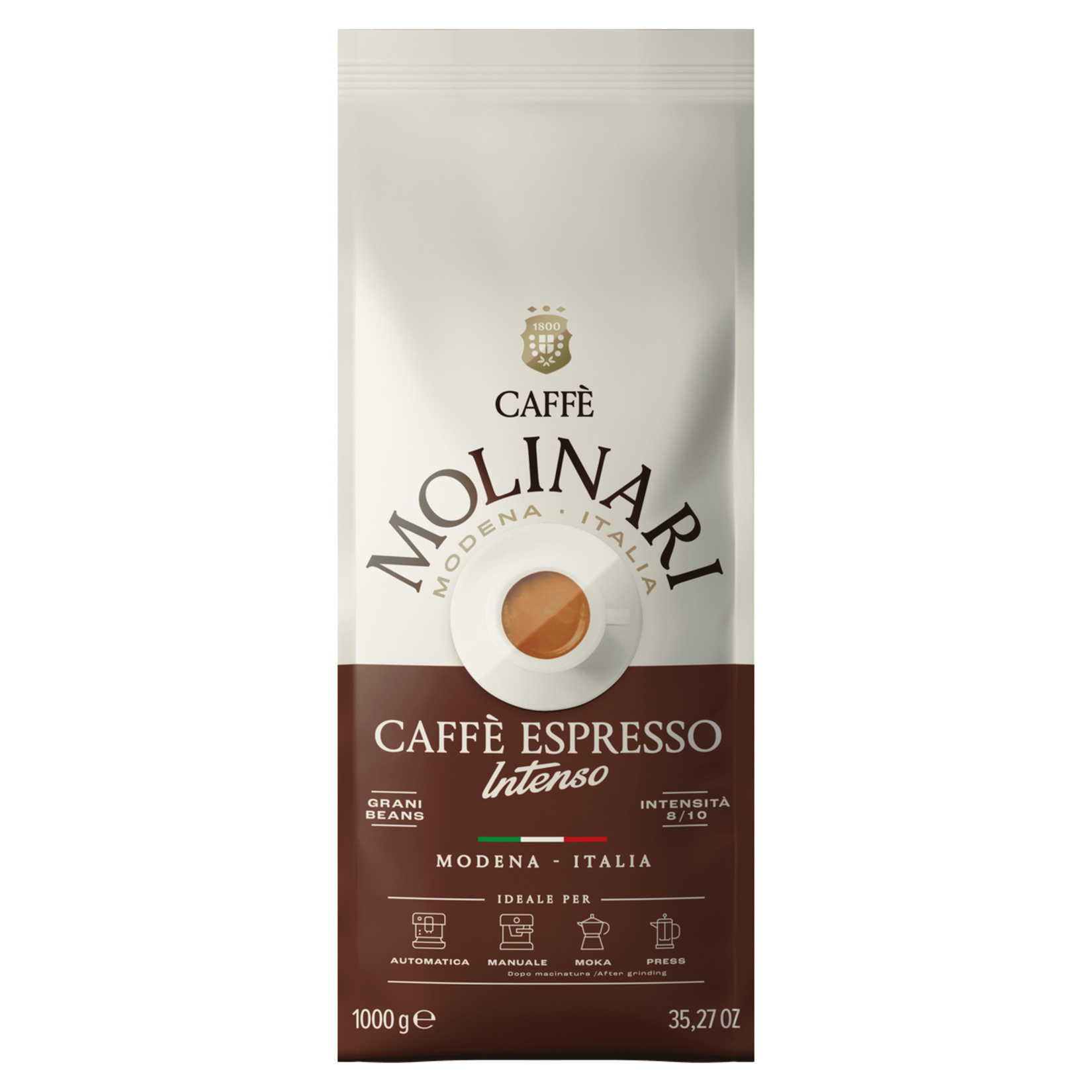 Molinari Espresso Intenso Çekirdek Kahve 1 Kg