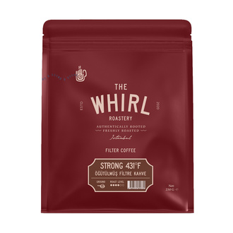 The Whirl Strong Filtre Öğütülmüş Kahve 431°F 250 g