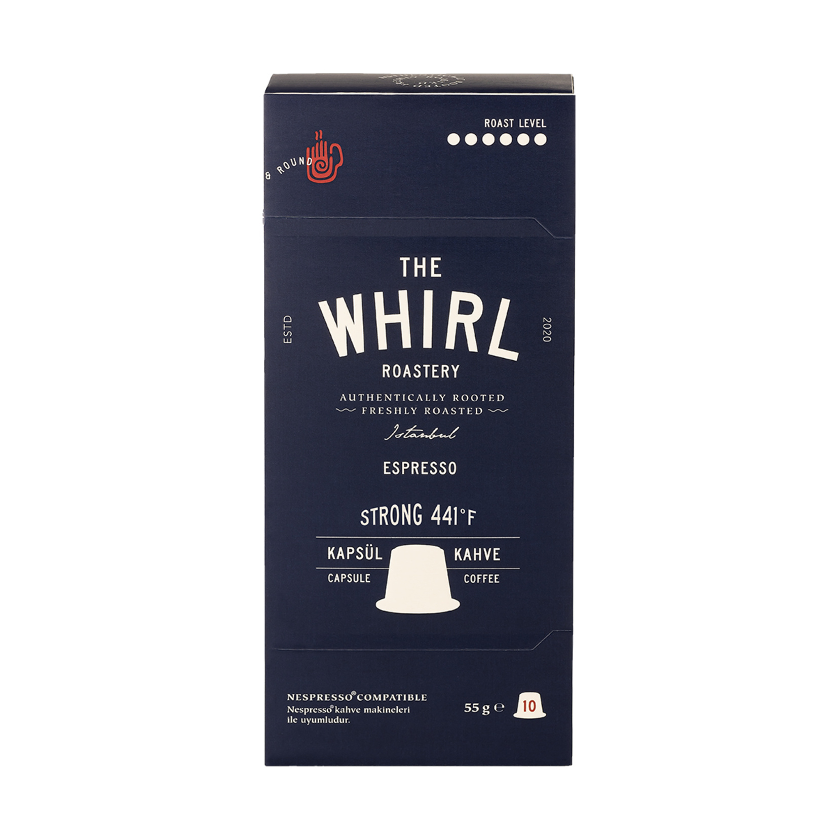 The Whirl Espresso Strong Kapsül Kahve 10'lu 55 G