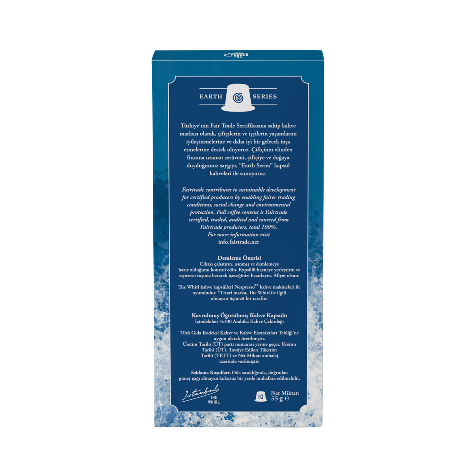 The Whirl Espresso Earth Series Ocean Kapsül 55 G - Görsel 2